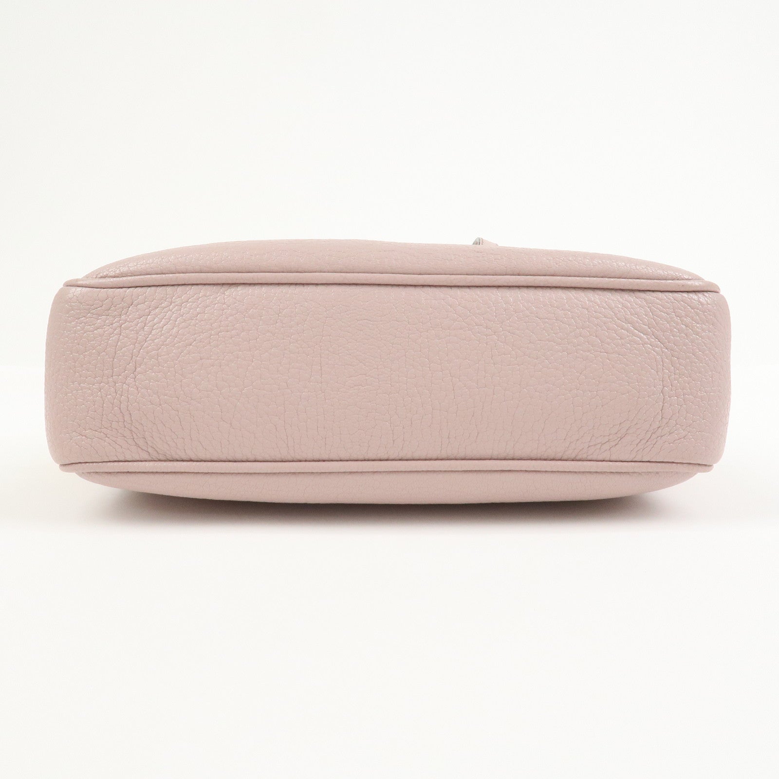 MIU MIU Leather Shoulder Bag Crossbody Bag Pink 5BH056