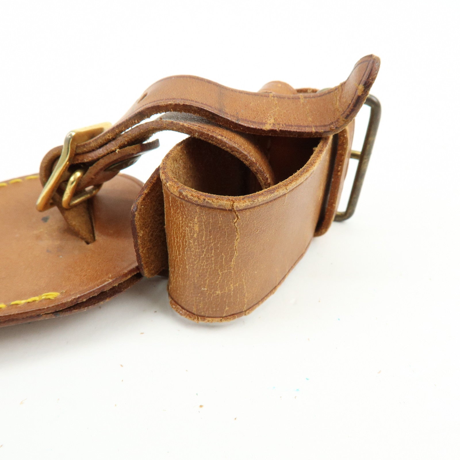 Louis Vuitton Set of 10 Leather Name Tag & Poignet Natural