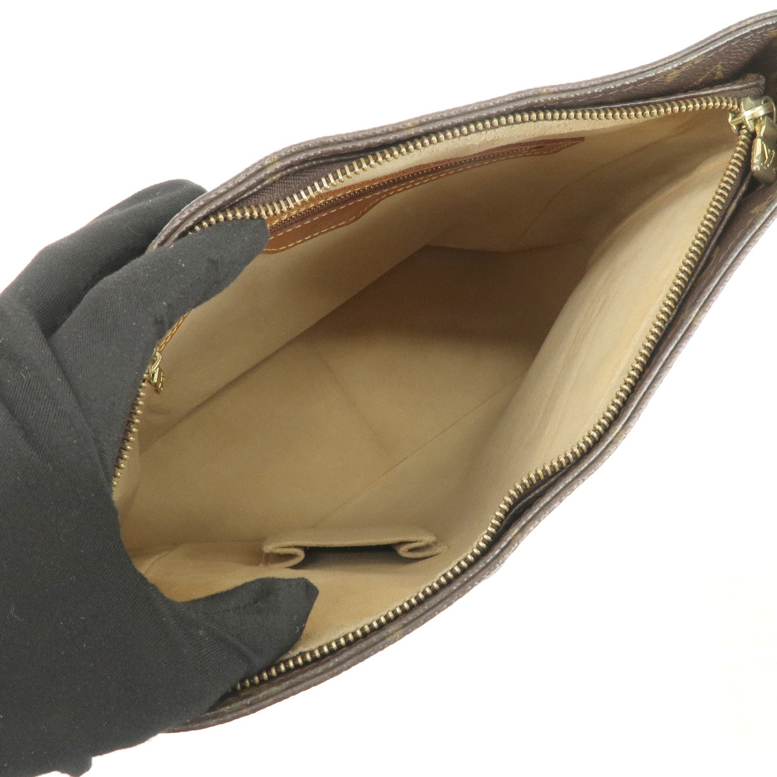 Louis Vuitton Monogram Looping GM Shoulder Bag Brown M51145