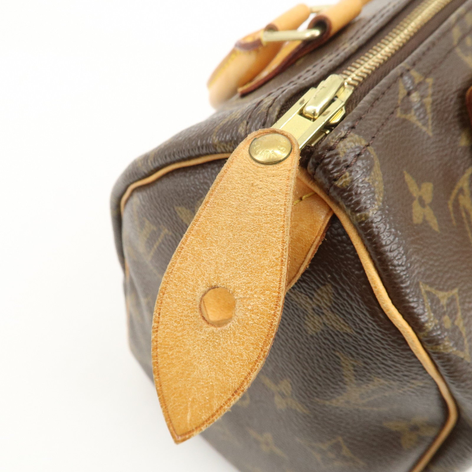 Louis Vuitton Monogram Speedy 25 Boston Bag Hand Bag Brown M41528
