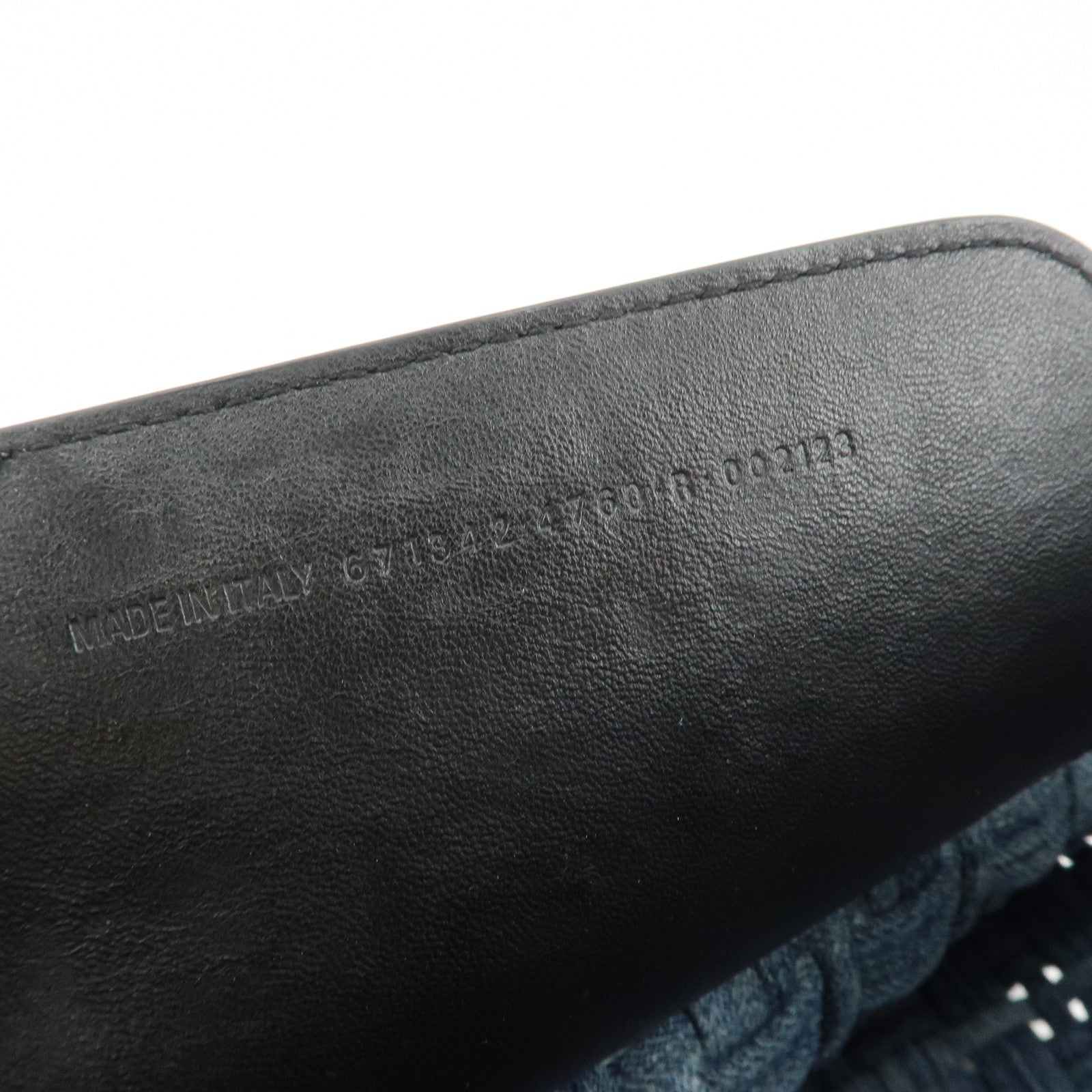 BALENCIAGA BISTRO XS 2WAY Bag Hand Bag Denim Blue 671342