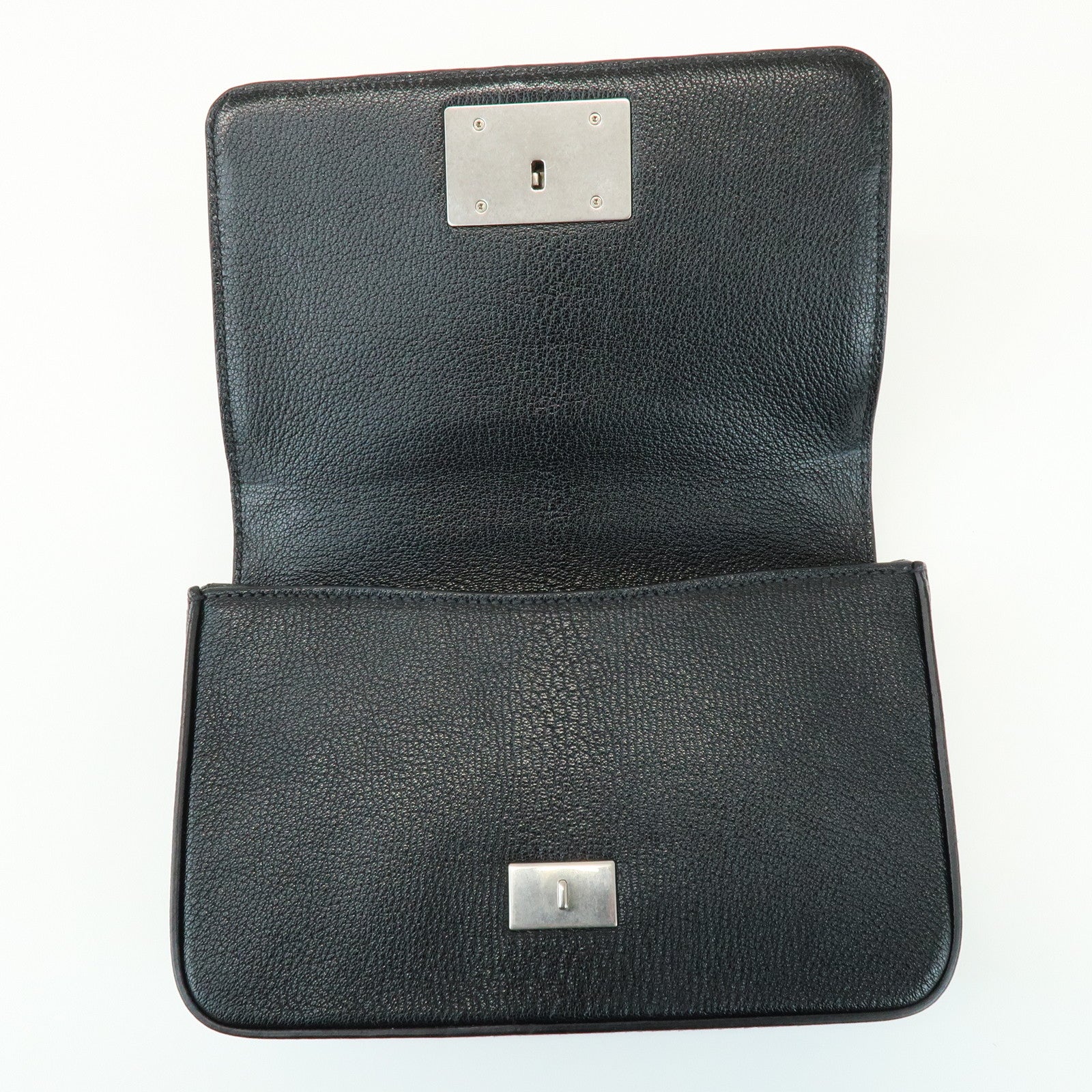 MIU MIU Chain Shoulder Bag Crossbody Bag Black 5BD153