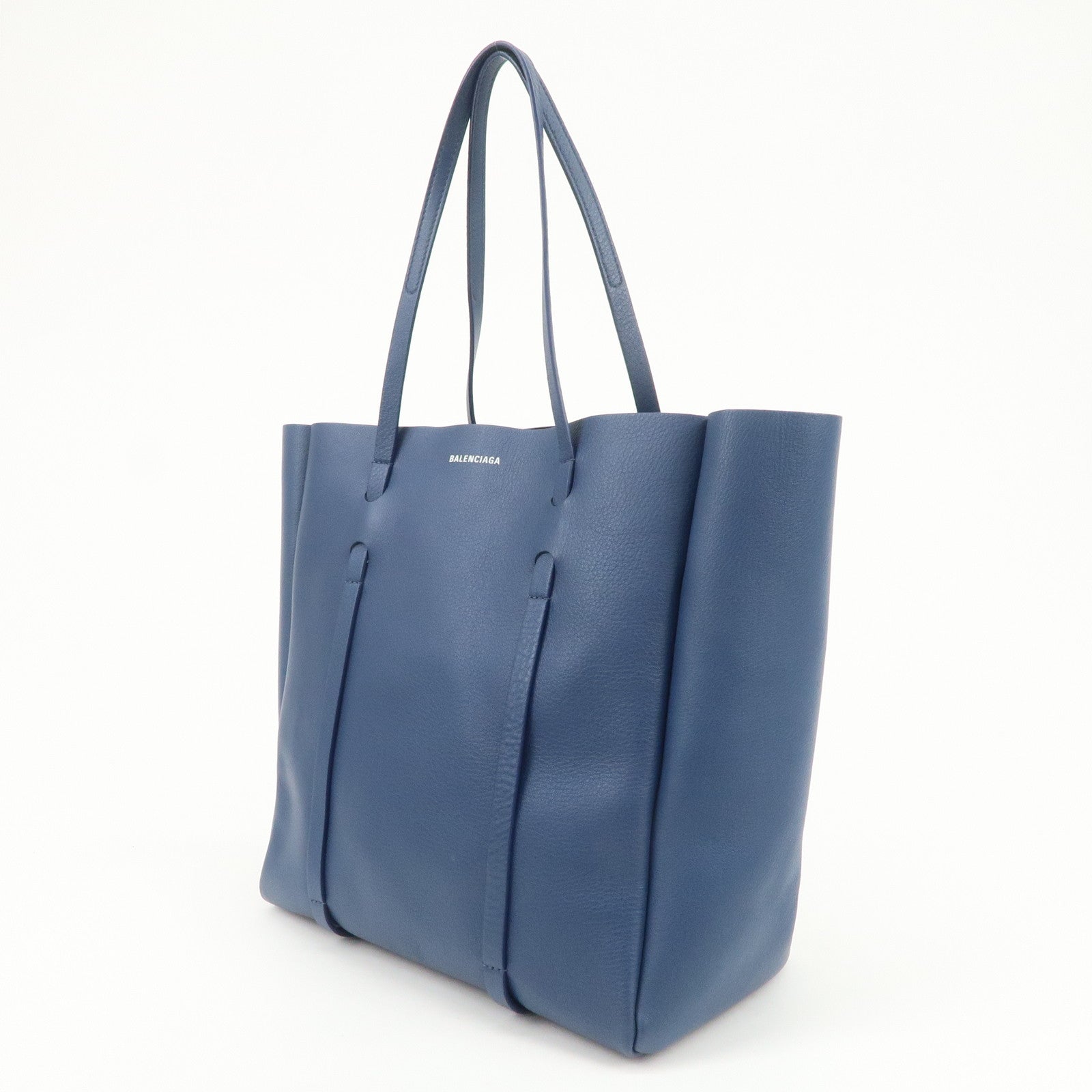 BALENCIAGA Everyday S Tote Bag Shoulder Bag Blue 475199