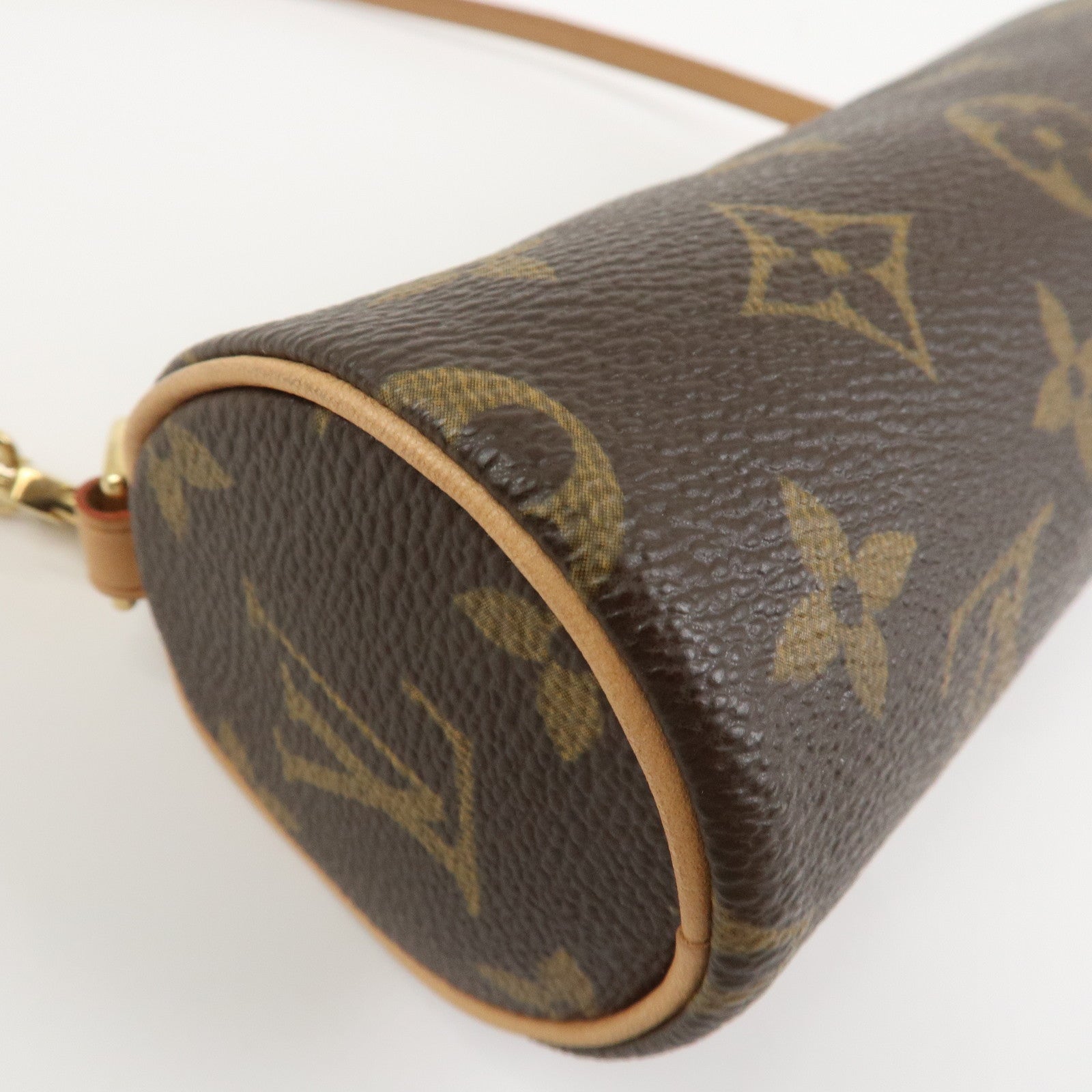 Louis Vuitton Monogram Mini Pouch for Papillon Bag Brown