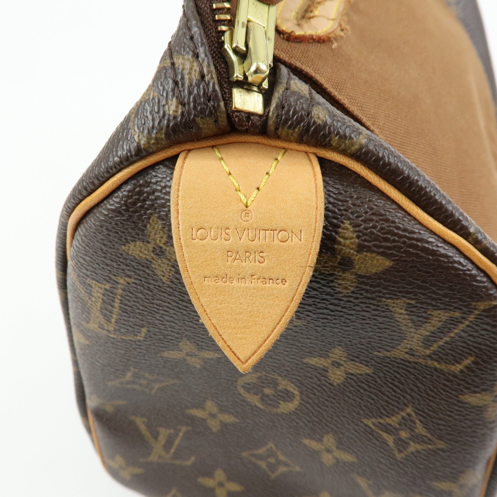 Louis Vuitton Monogram Speedy 25 Boston Bag Hand Bag Brown M41528