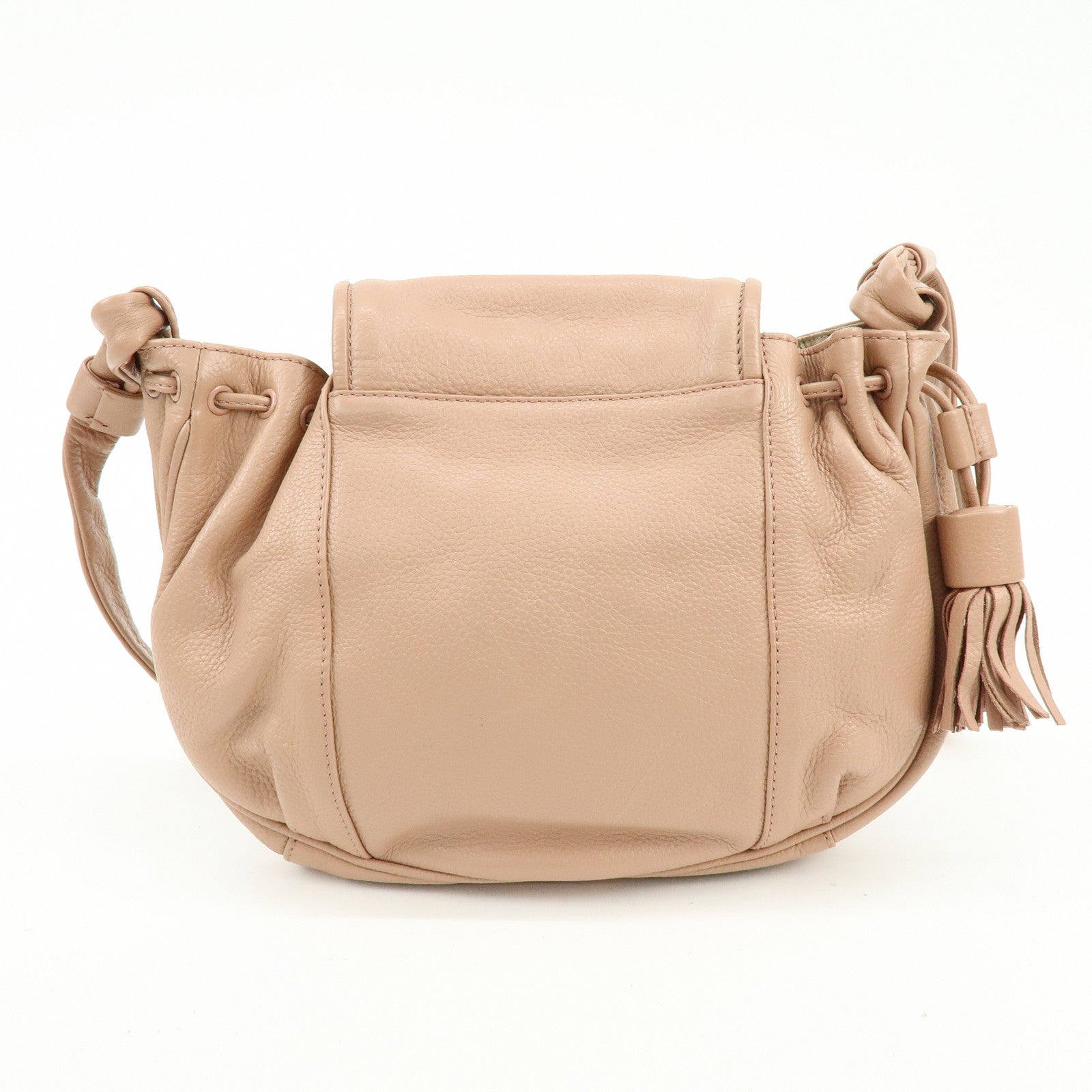 Chloe See By Chloe Leather Shoulder Bag Crossbody Bag Pink