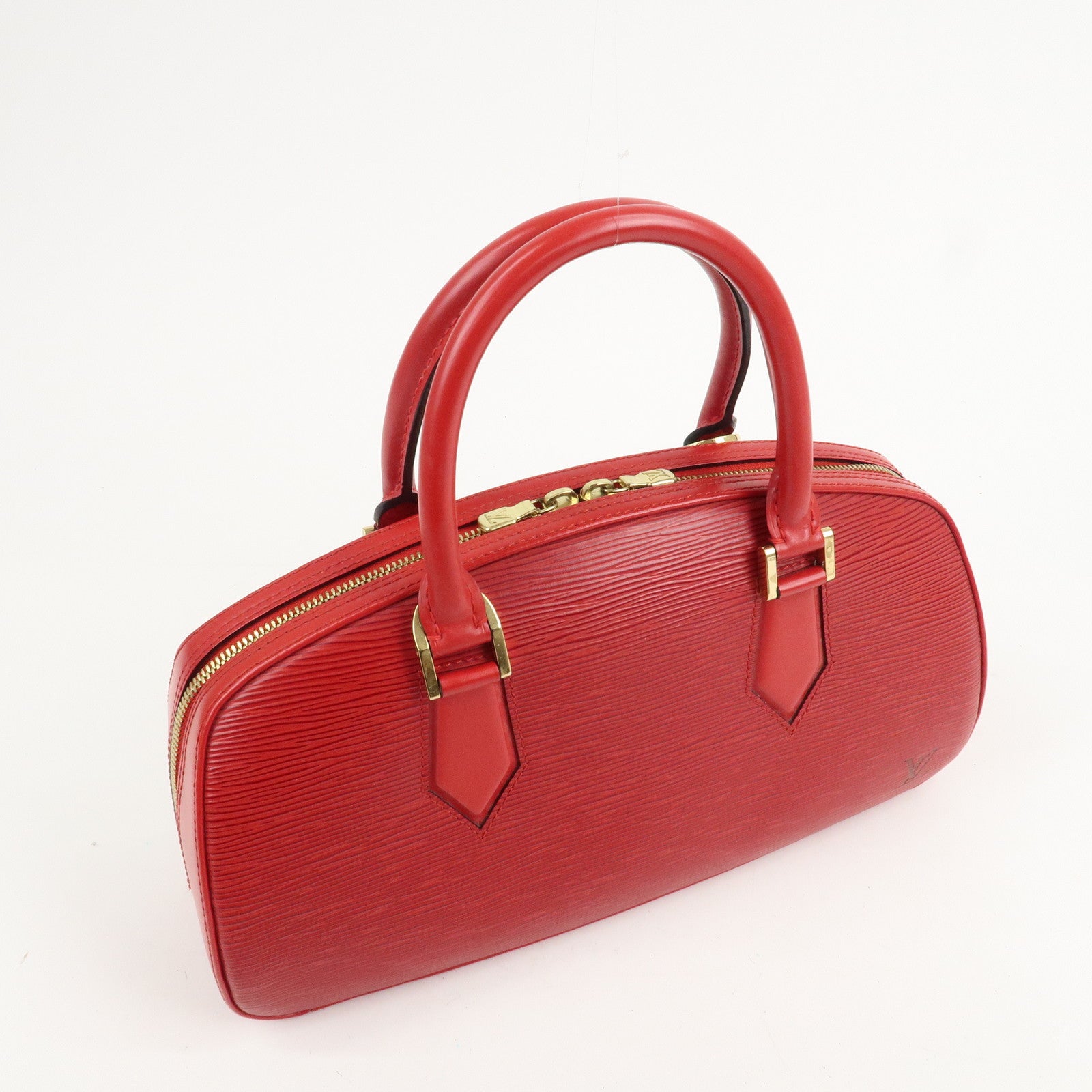 Louis Vuitton Epi Jasmine Hand Bag Castilian Red M52087