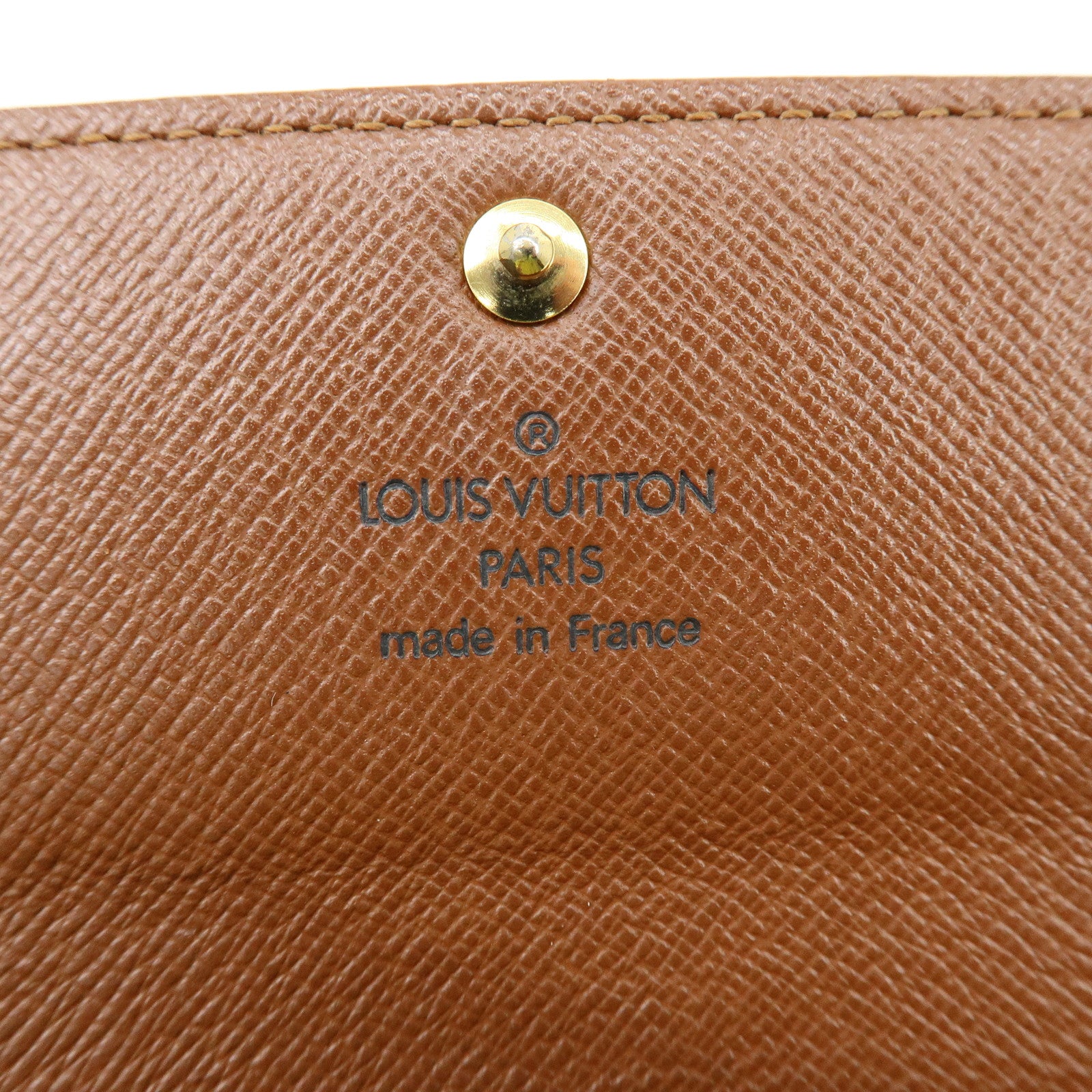 Louis Vuitton Monogram Porte Monnaie Credit Long Wallet M61726