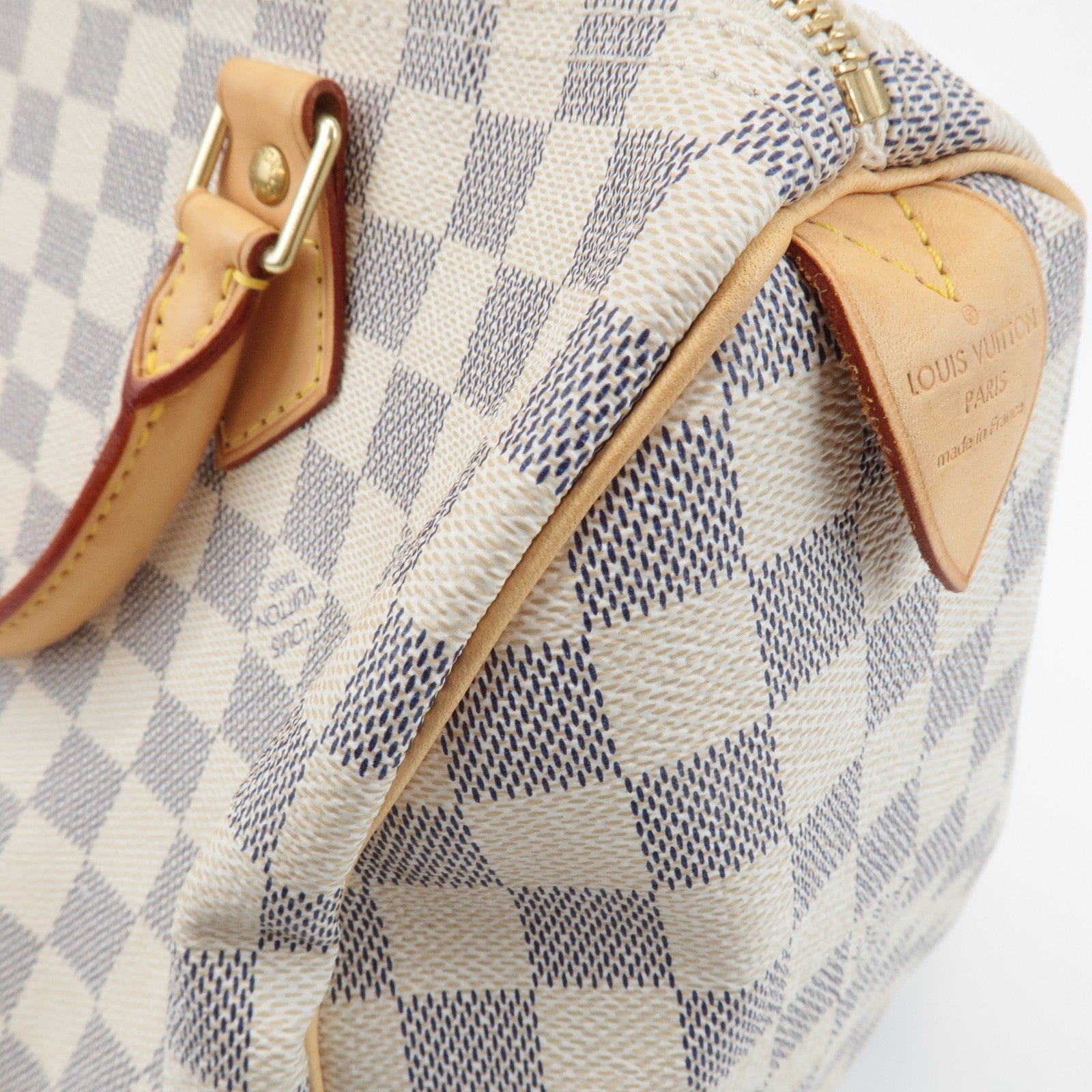 Louis Vuitton Damier Azur Speedy 30 Boston Bag Hand Bag N41533