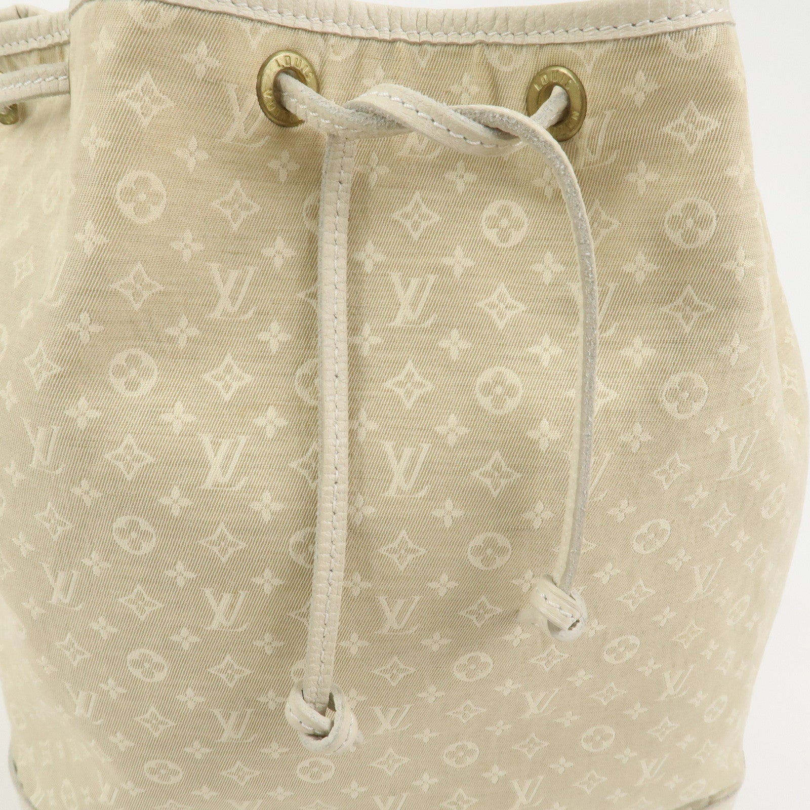 Louis Vuitton Monogram Mini Lin Leather Noe Shoulder Bag M95315