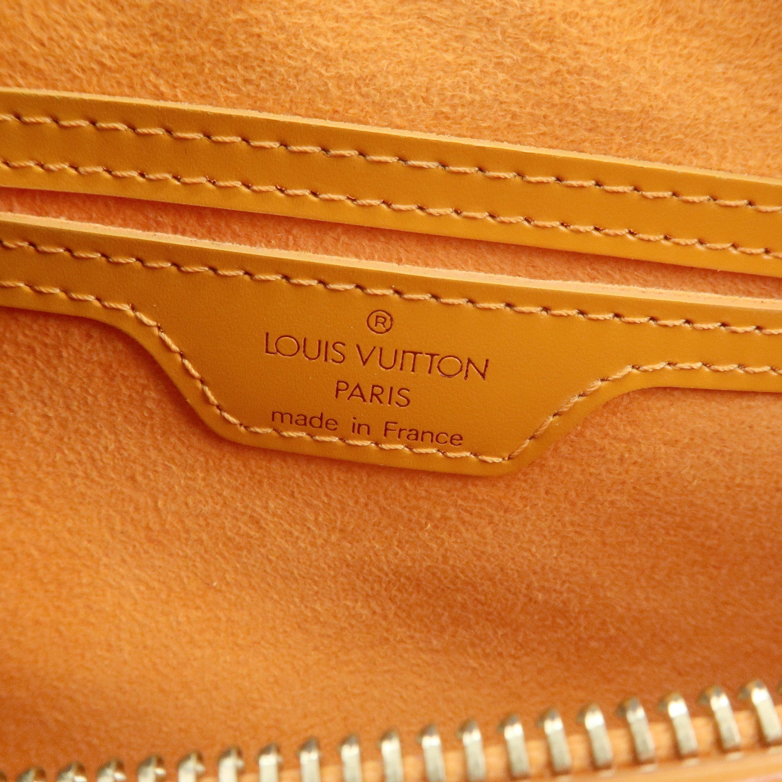 Louis Vuitton Epi Soufflot Hand Bag Mandarin Orange M5222H