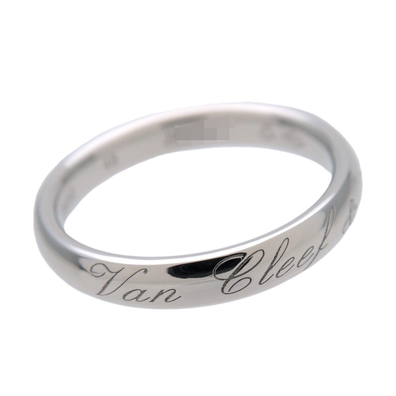 Van Cleef & Arpels Infini Signature Ring PT950 Platinum #48 US4.5