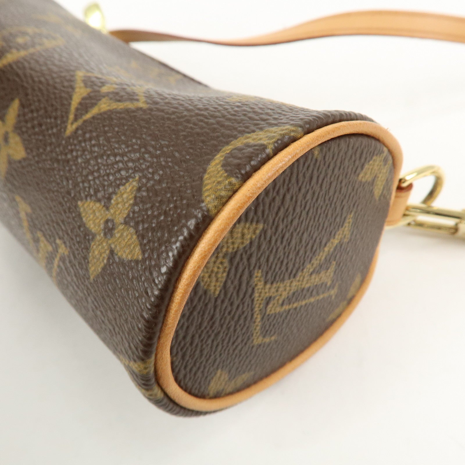 Louis Vuitton Monogram Mini Pouch for Papillon Bag Brown New Style