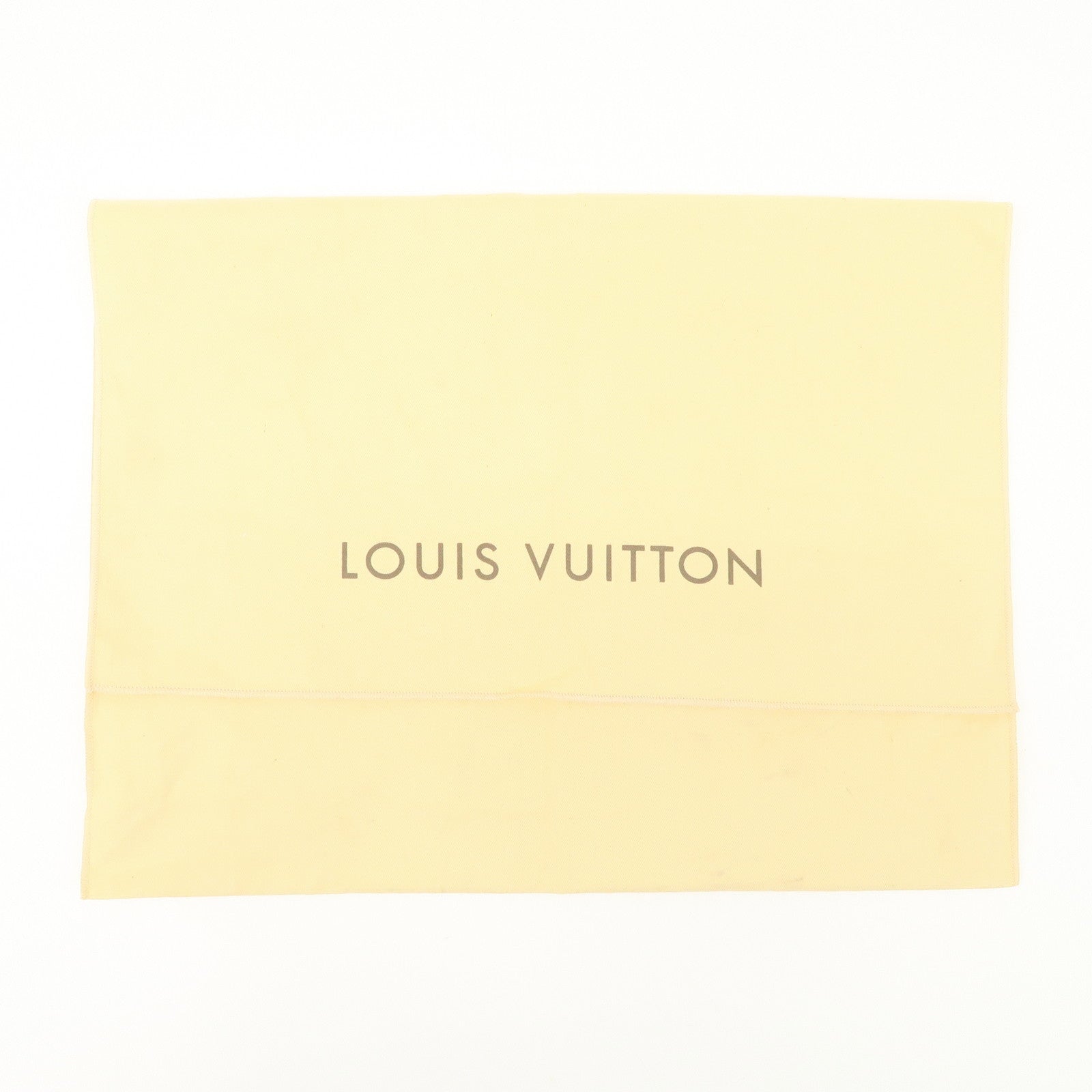 Louis Vuitton Set Of 10 Dust Bag Storage Bag Flap Style Beige