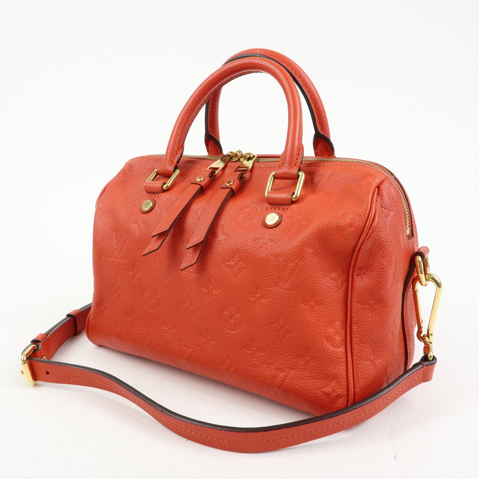 Louis Vuitton Monogram Empreinte Speedy Bandouliere 25 M40758