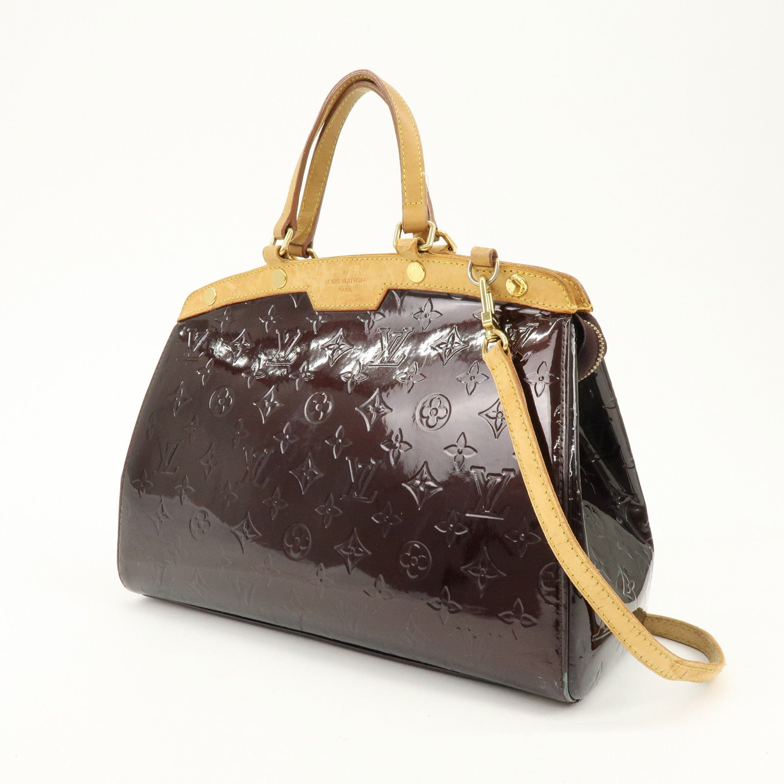 Louis Vuitton Monogram Vernis Brea MM 2Way Shoulder Bag M91619