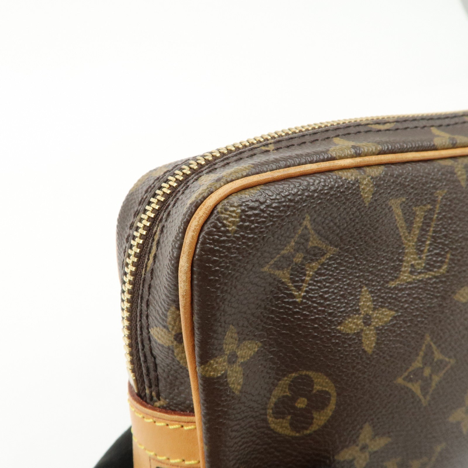 Louis Vuitton Monogram Pochette Marly Bandouliere Bag Brown M51828