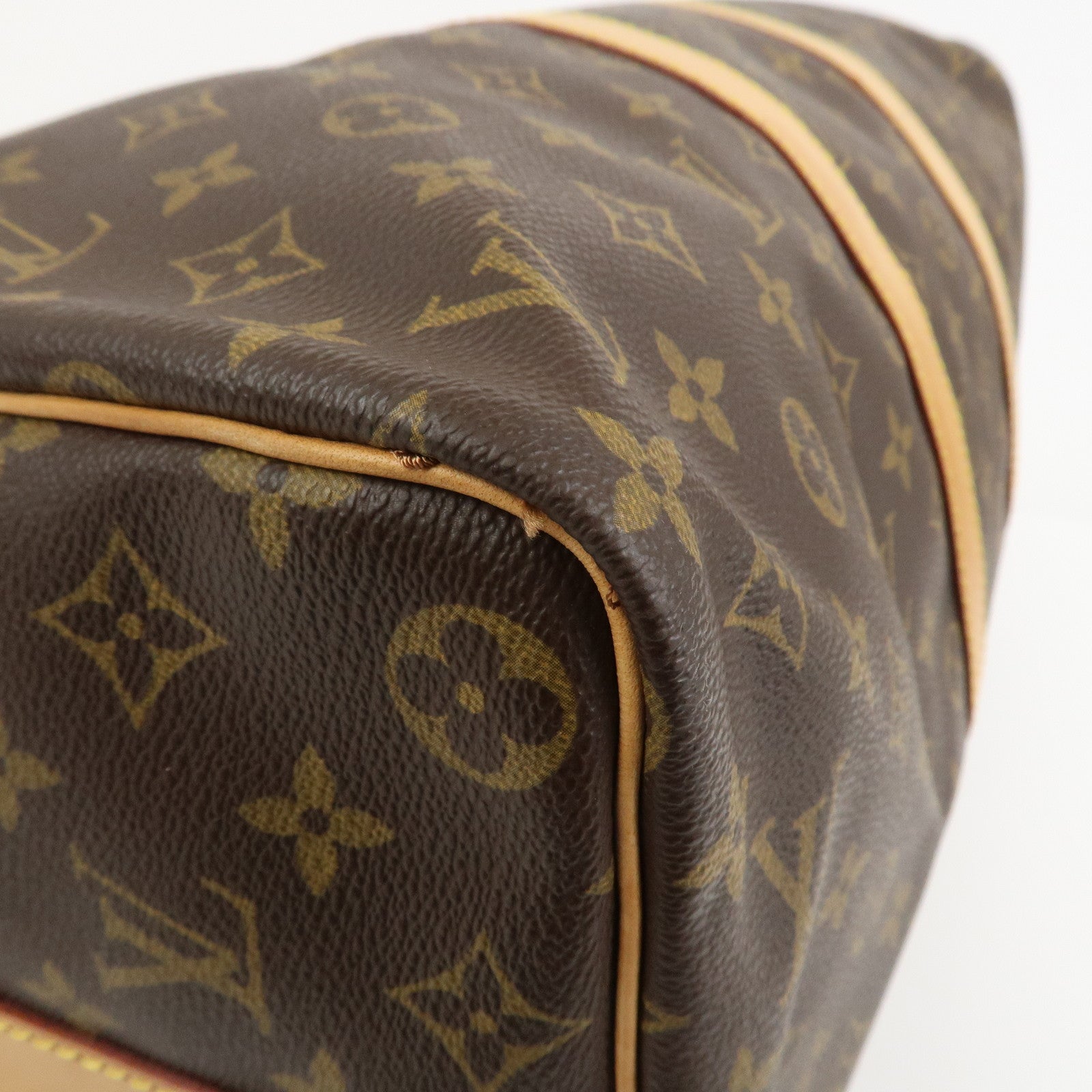 Louis Vuitton Monogram Keep All Bandouliere 45 Boston Bag M41418