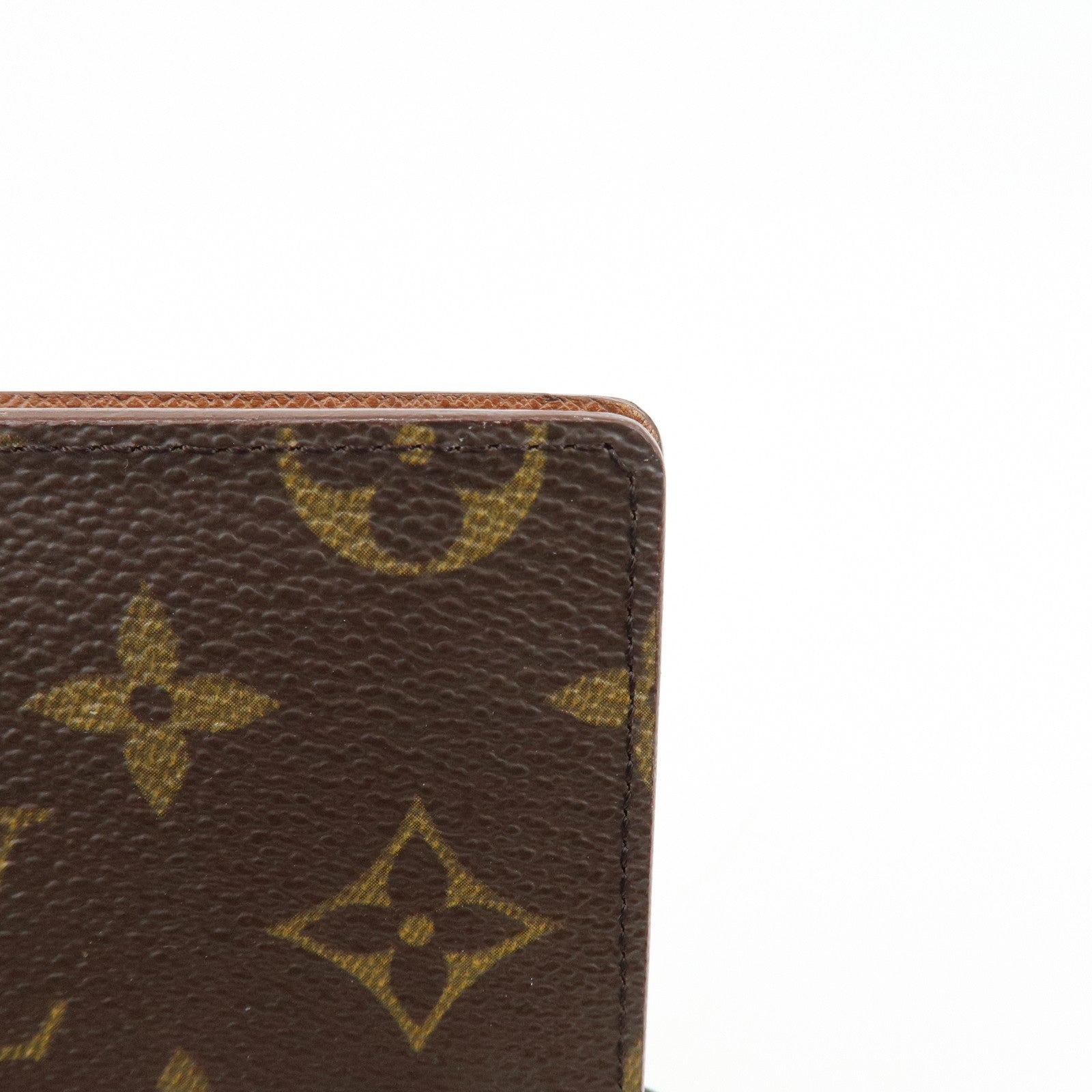 Louis Vuitton Monogram Pochette Photo Picture Holder Brown M58817