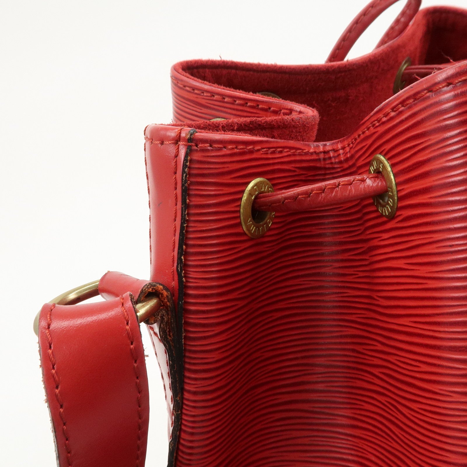 Louis Vuitton Epi Leather Noe Shoulder Bag Castilian Red M59007