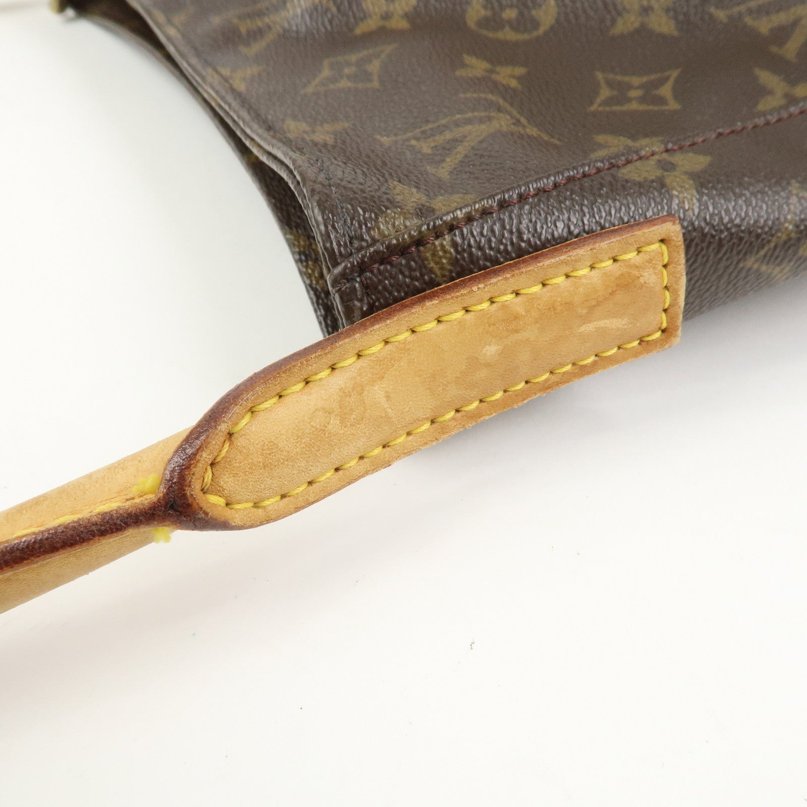 Louis Vuitton Monogram Looping GM Shoulder Bag Brown M51145