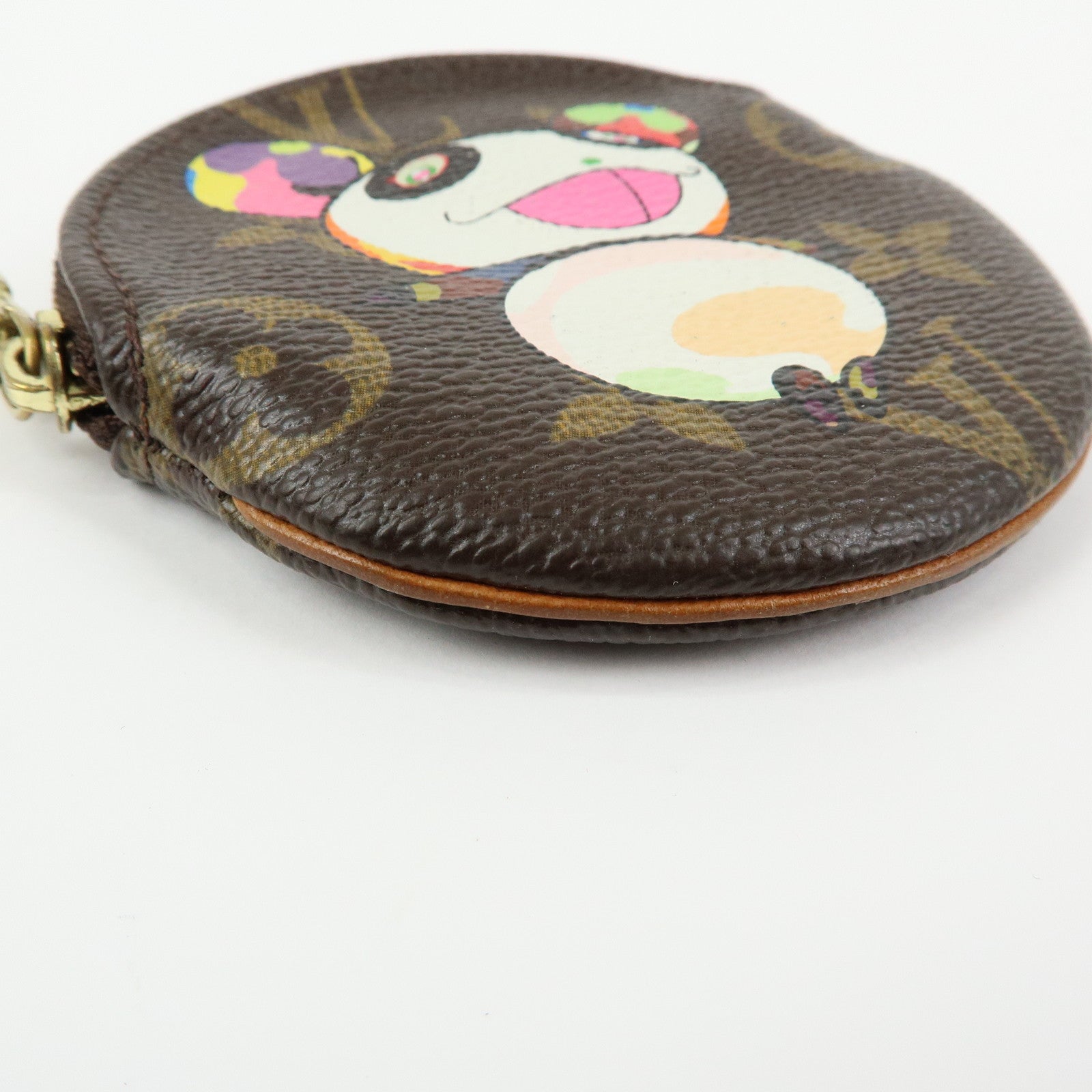 Louis Vuitton Porte-Monnaie Rond Monogram Panda Coin Case M61928