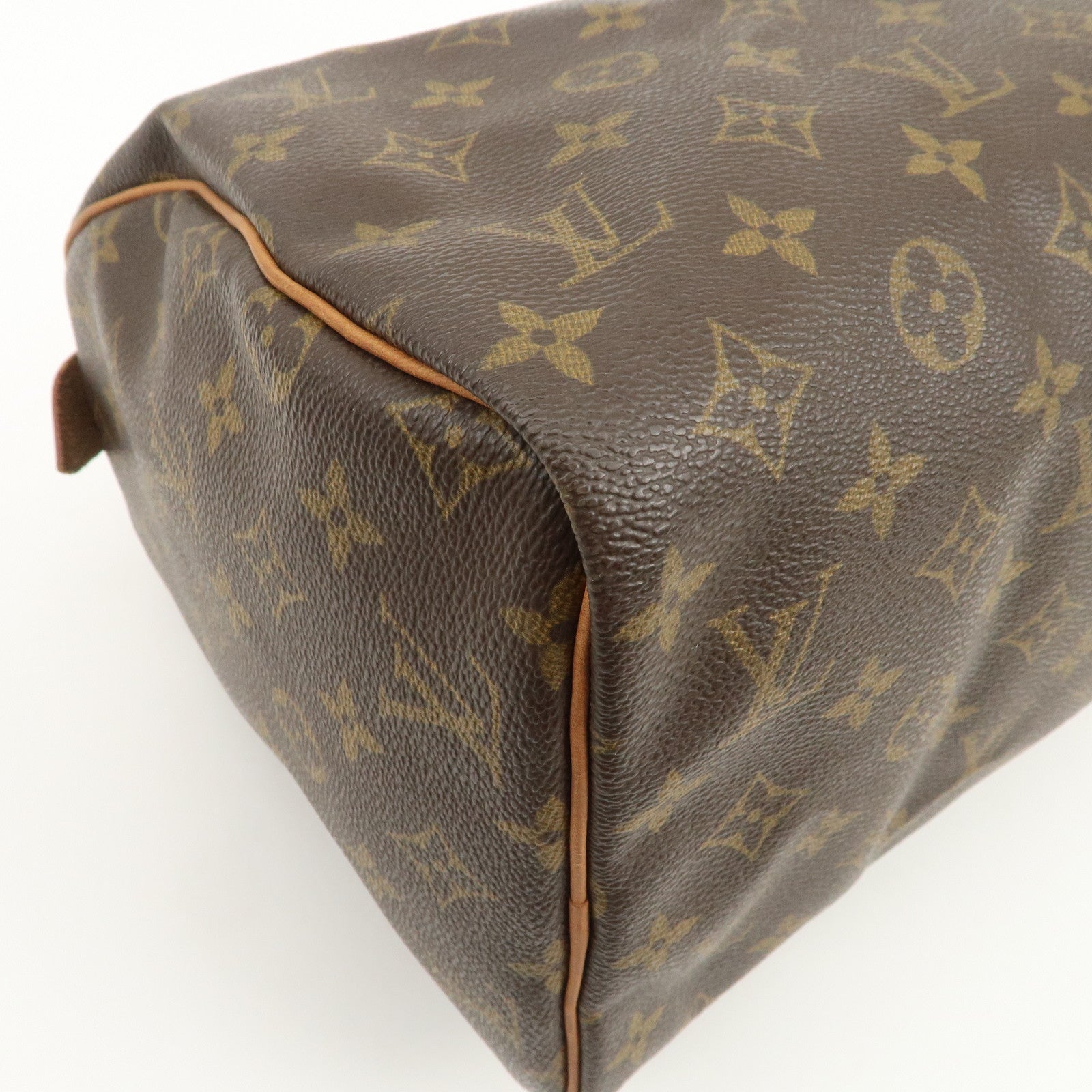 Louis Vuitton Monogram Speedy 30 Boston Bag Hand Bag Brown M41526