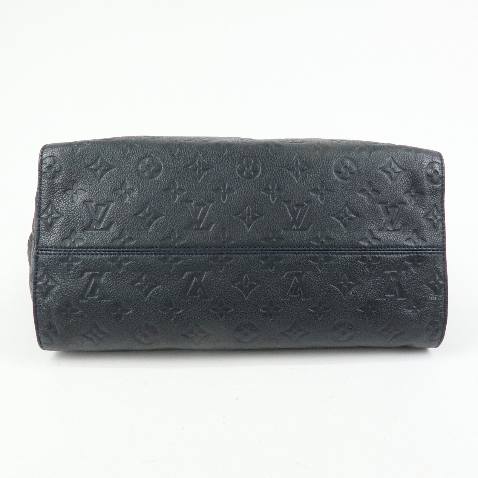 Louis Vuitton Monogram Empreinte Luminuse PM Tote Bag Navy M93410