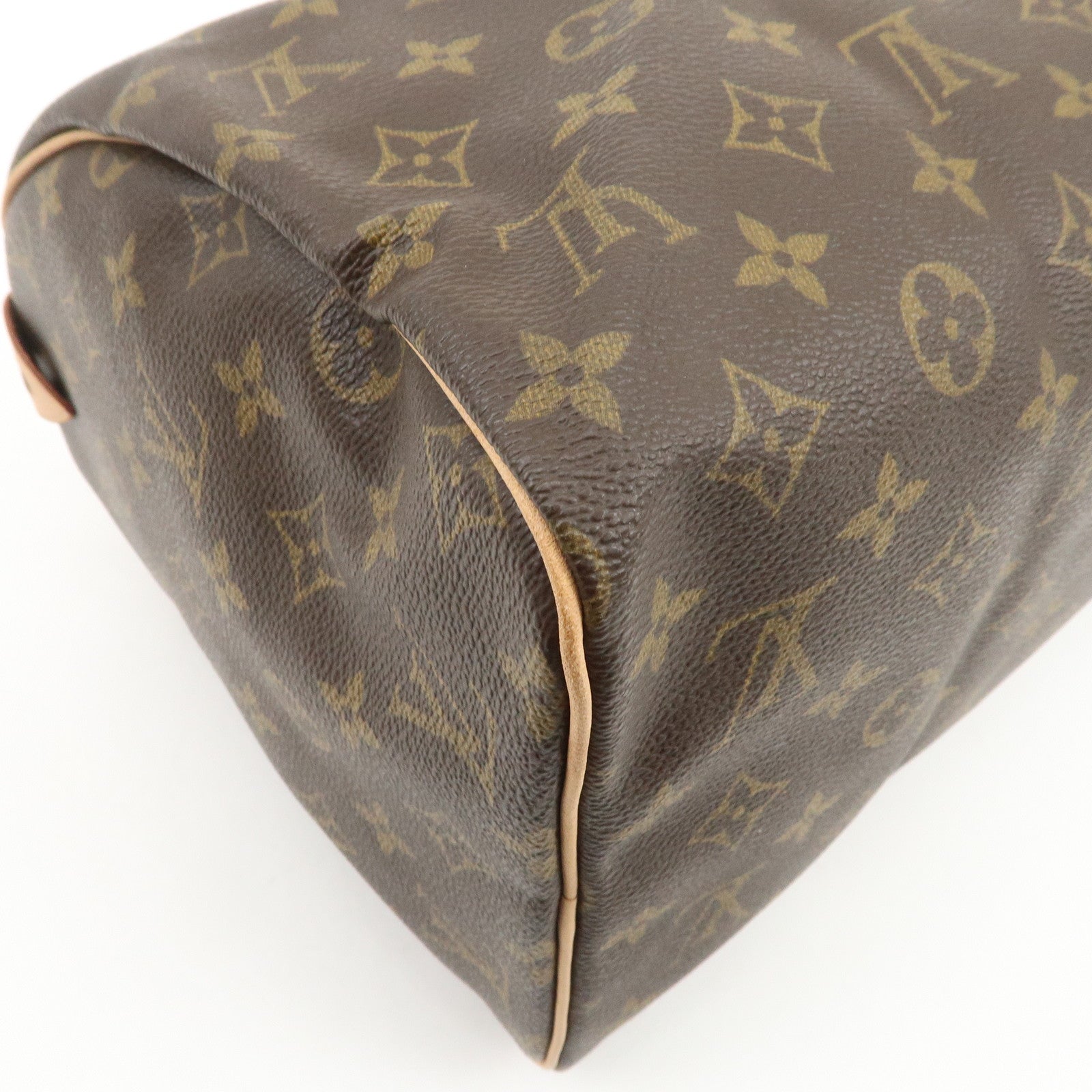 Louis Vuitton Monogram Speedy 30 Boston Bag Hand Bag Brown M41526