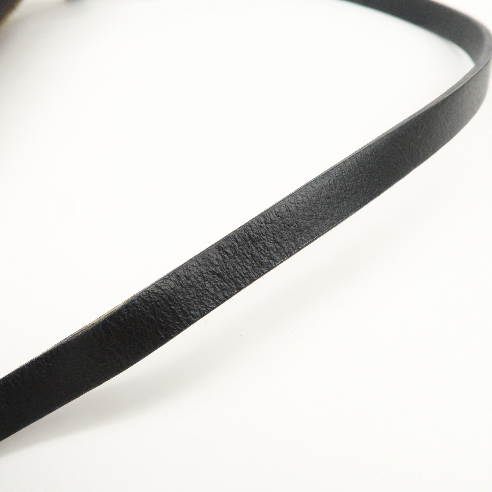 FENDI Zucchino Canvas Leather Shoulder Bag Brown Beige 8BR133 Used