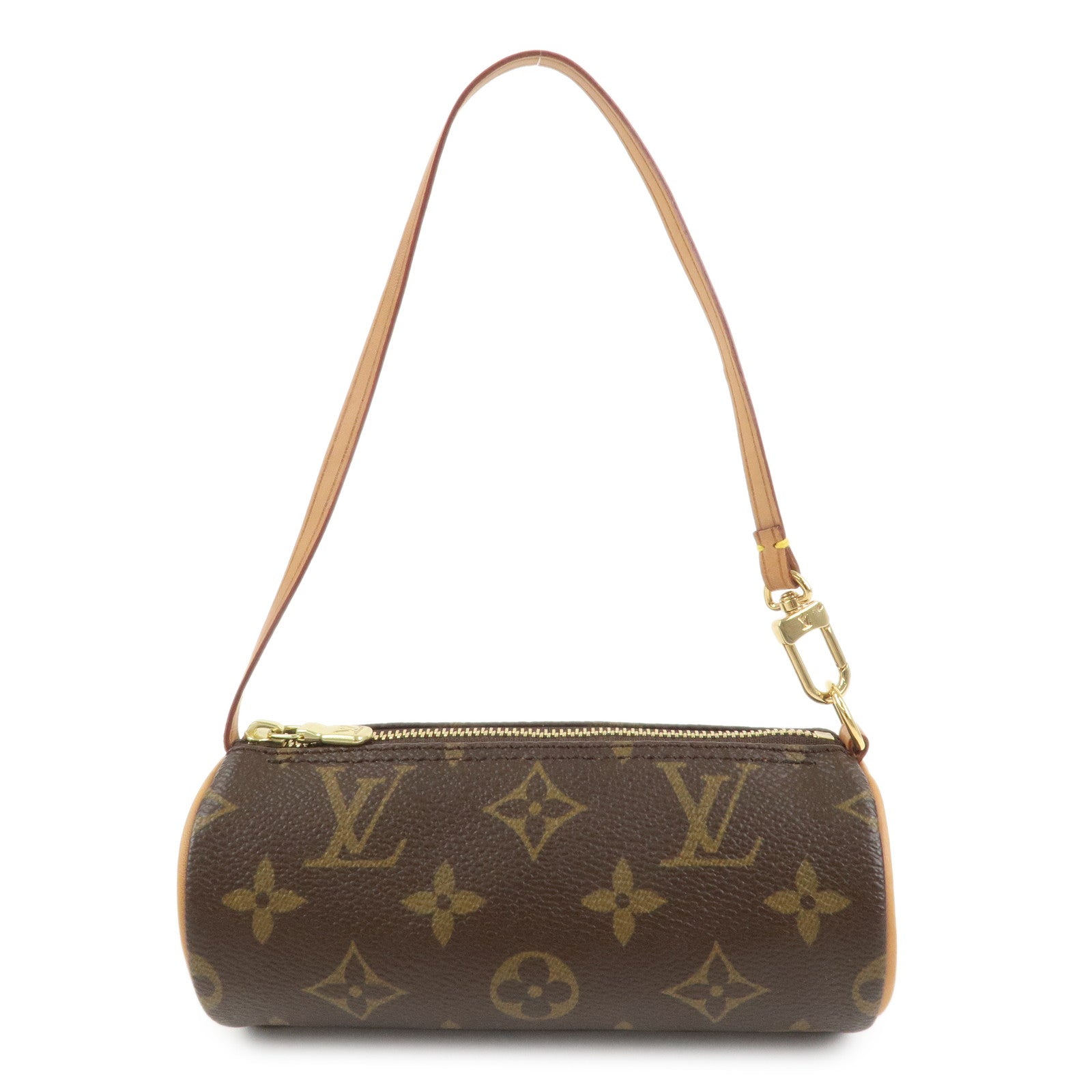 Louis Vuitton Monogram Mini Pouch for Papillon Bag Brown