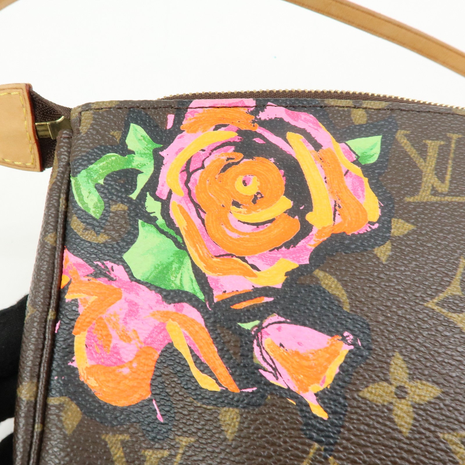 Louis Vuitton Monogram Rose Pochette Accessoires Pouch M48615