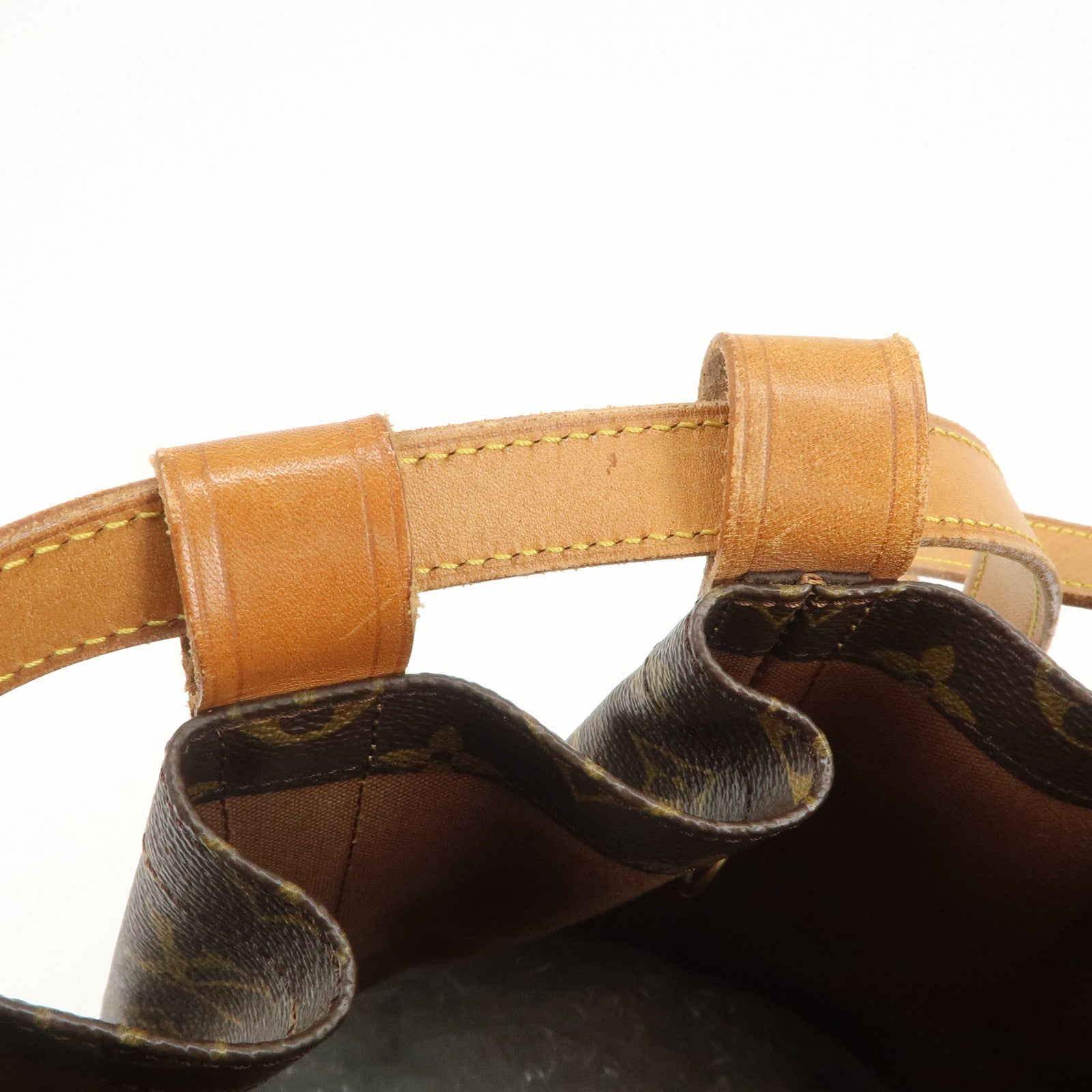 Louis Vuitton Monogram Randonnee PM Shoulder Bag Brown M42243