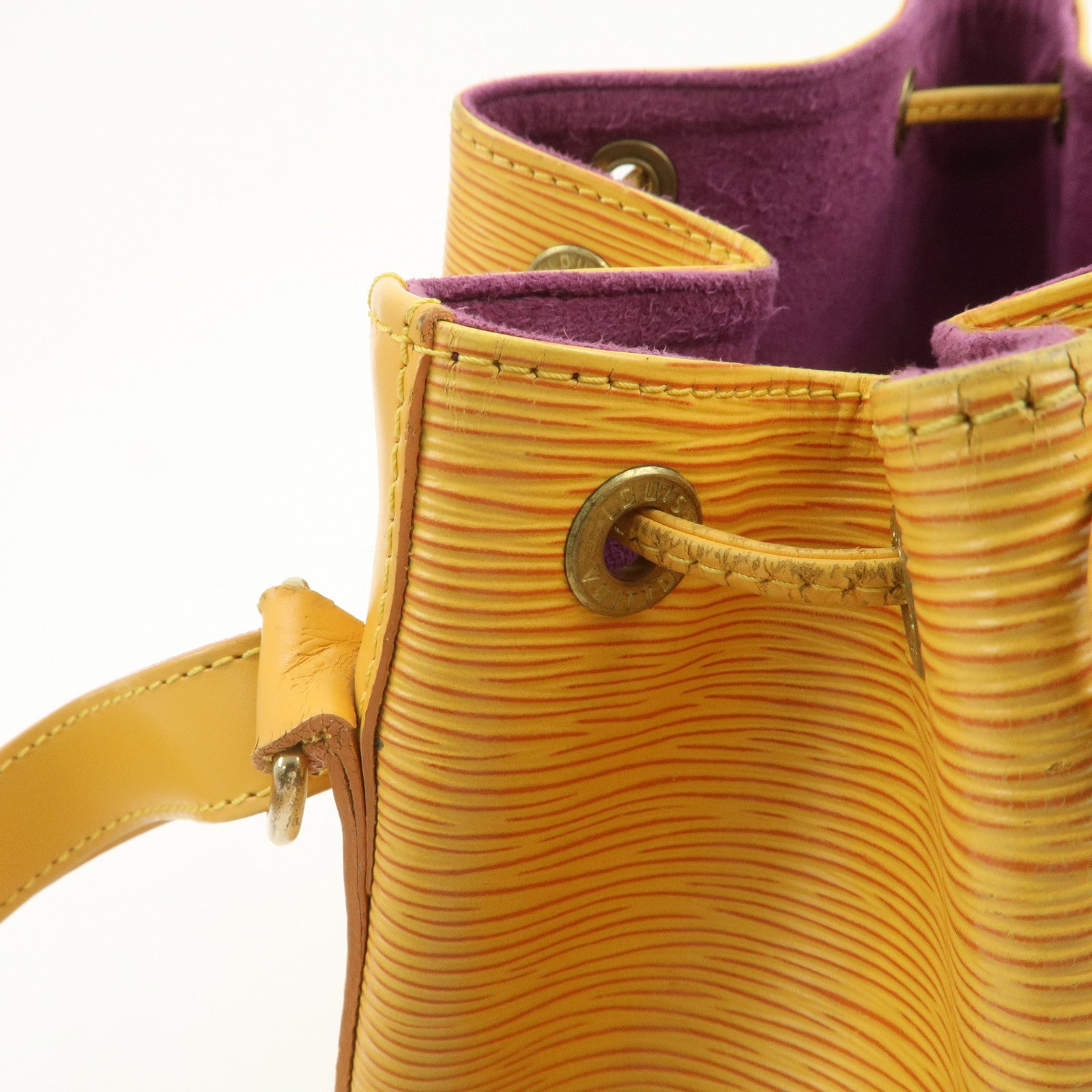 Louis Vuitton Epi Petit Noe Shoulder Bag Tassili Yellow M44109