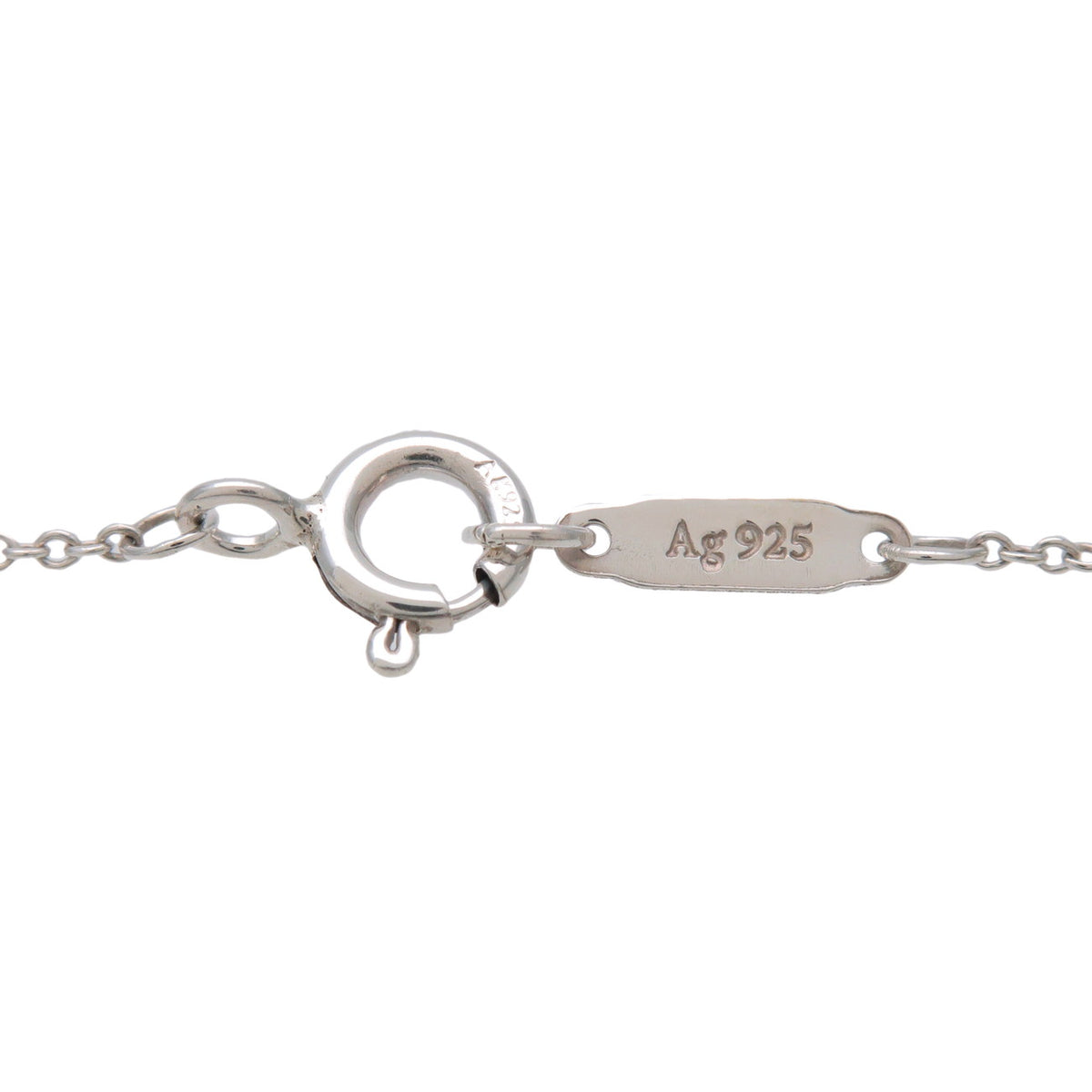 Tiffany & Co Return to Tiffany Mini Double Heart Tag Necklace SV925