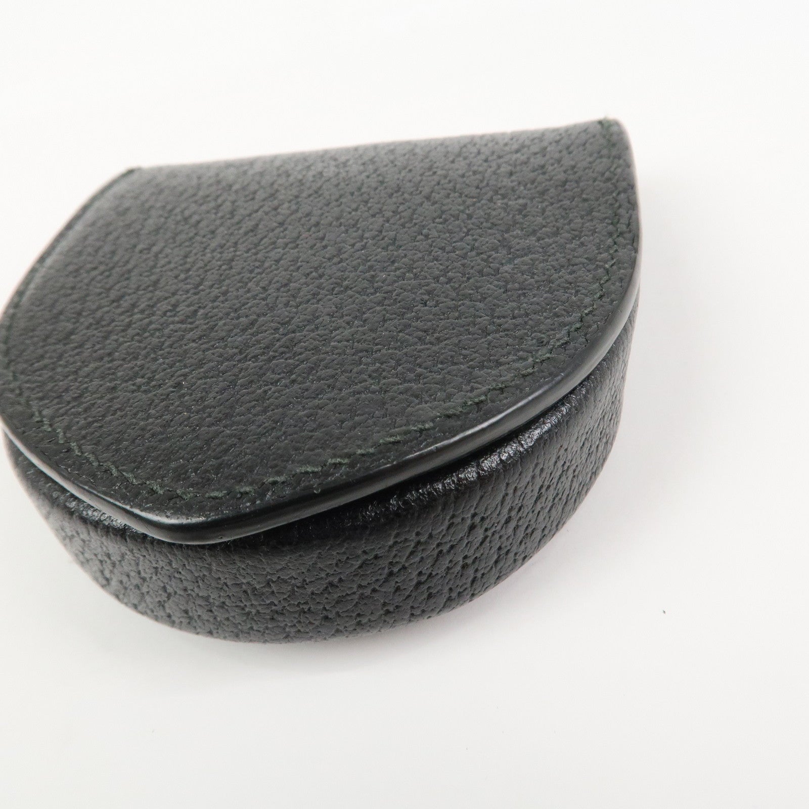 GUCCI GG Marmont Leather Compact Wallet Coin Case Black 450940