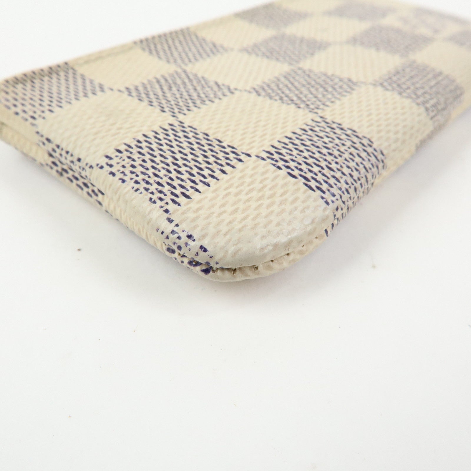 Louis Vuitton Set of 3 Monogram Damier Azur Canvas Pochette Cles