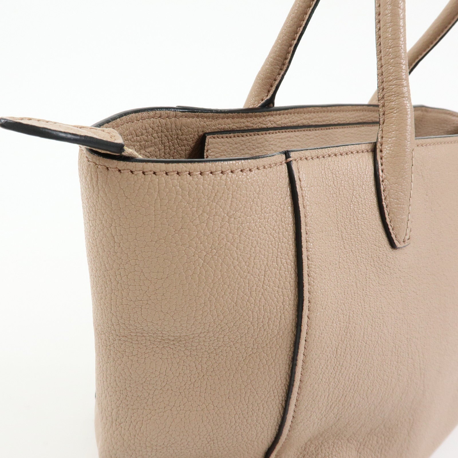 MIU MIU Madras Leather 2Way Bag Hand Bag Shoulder Bag Pink