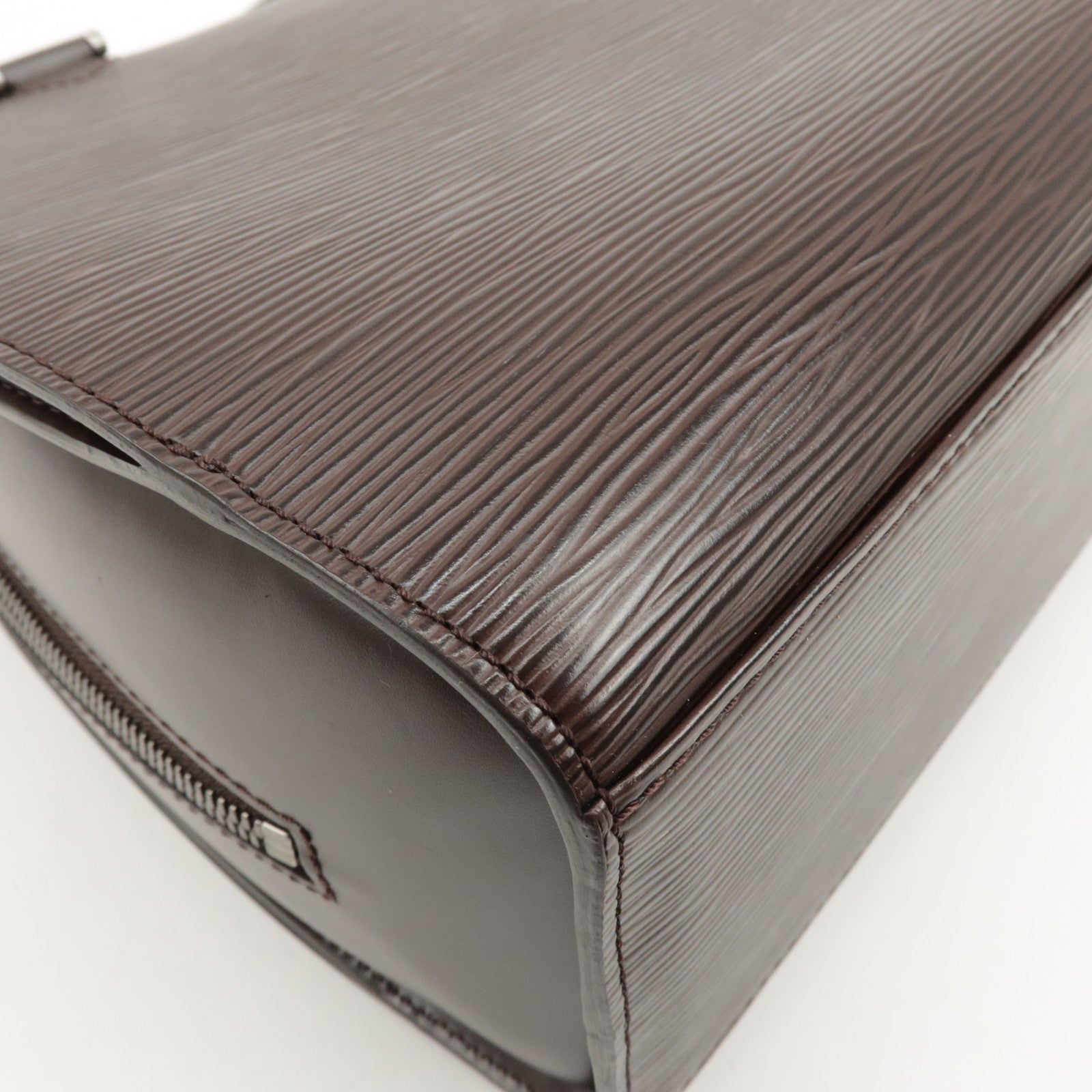 Louis Vuitton Epi Leather Pont Neuf Hand Bag Mocha Brown M5205D Used