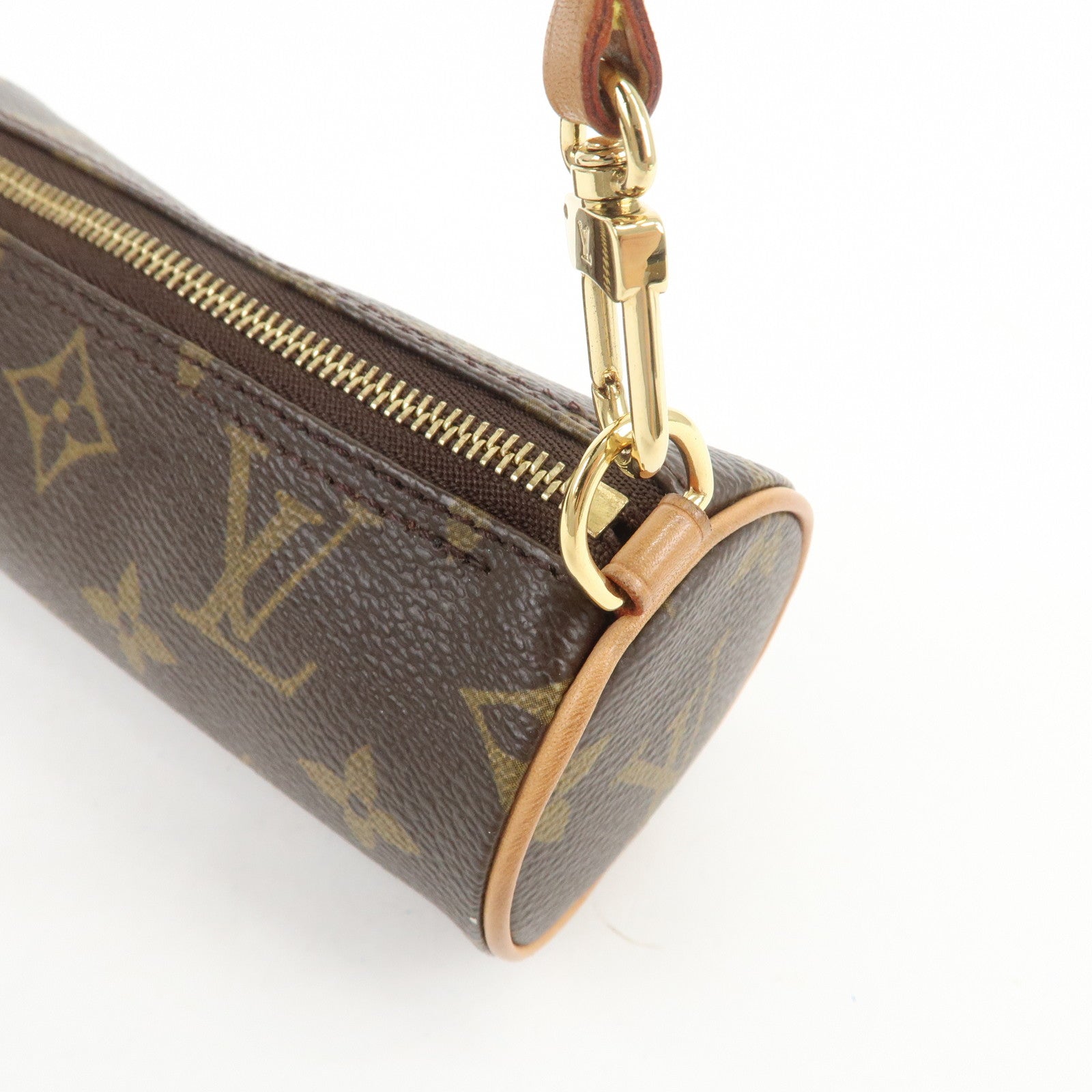 Louis Vuitton Mini Pouch for Papillon Bag New Style Brown