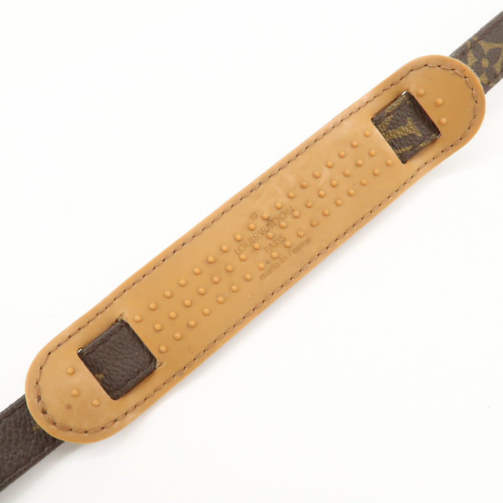Louis Vuitton Monogram Canvas Shoulder Strap 100cm Brown J75011