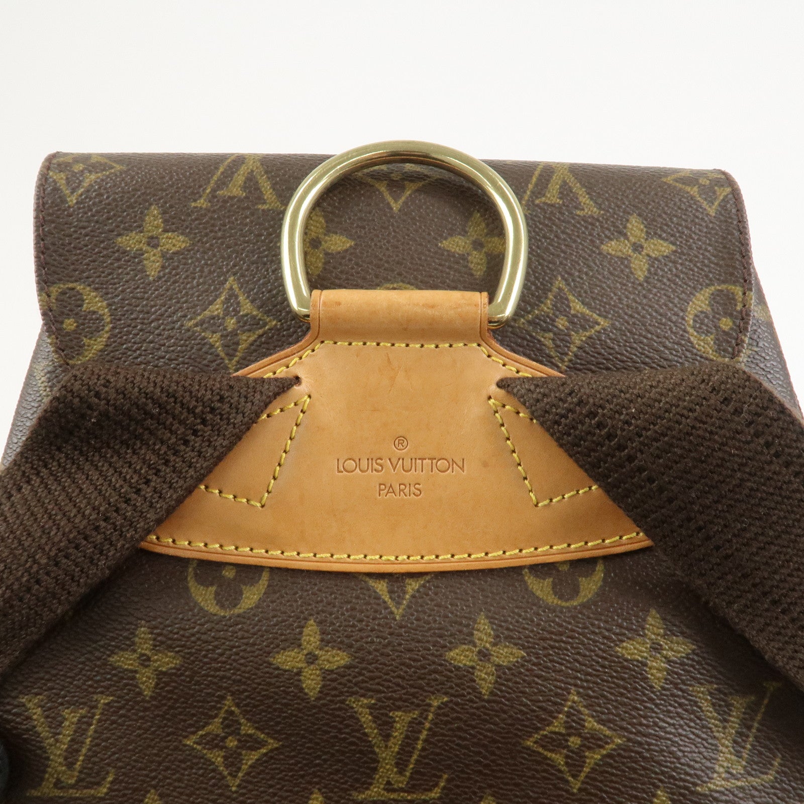 Louis Vuitton Monogram Montsouris GM Backpack Brown M51135