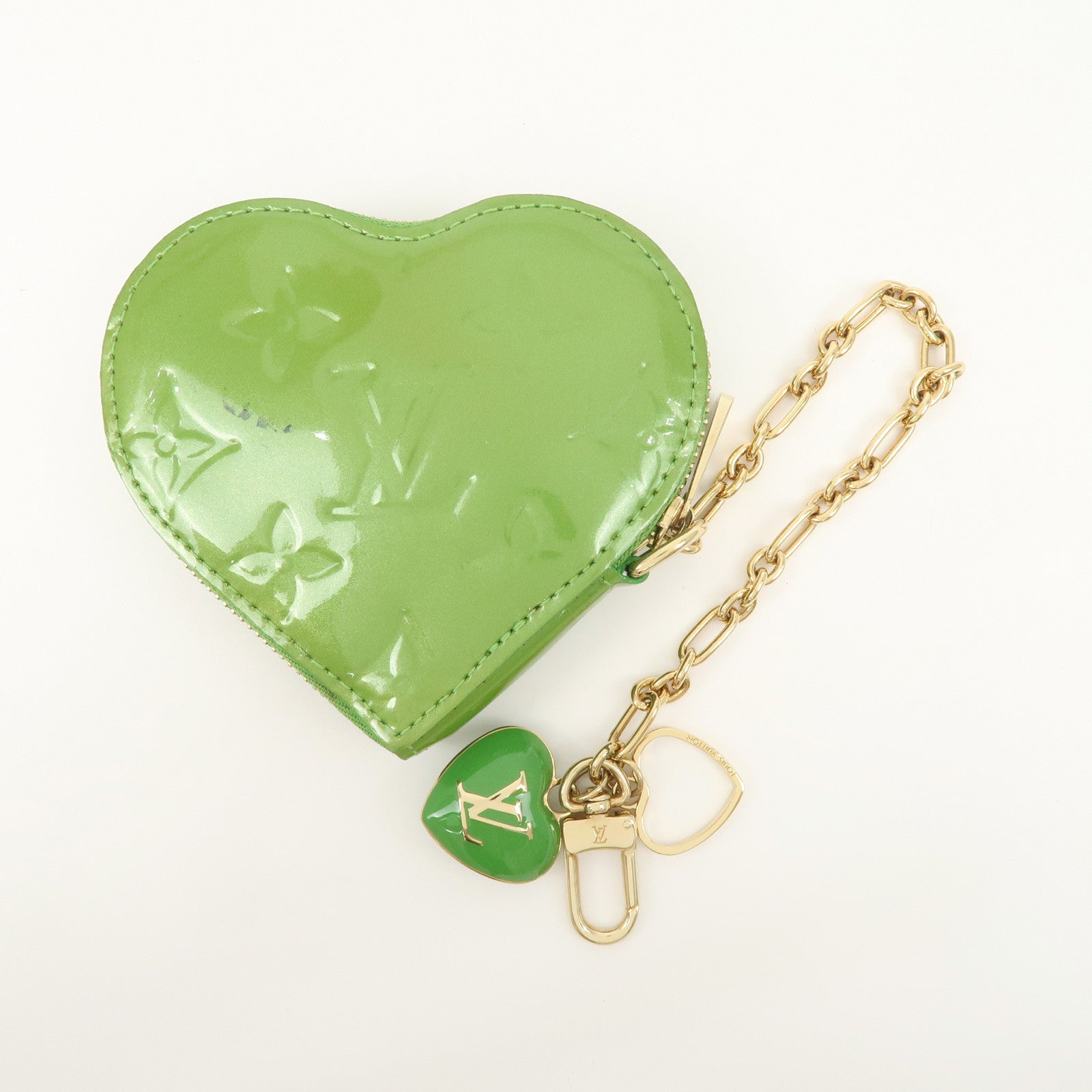Louis Vuitton Monogram Vernis Porte Monnaie Coeur Vertonic M93659