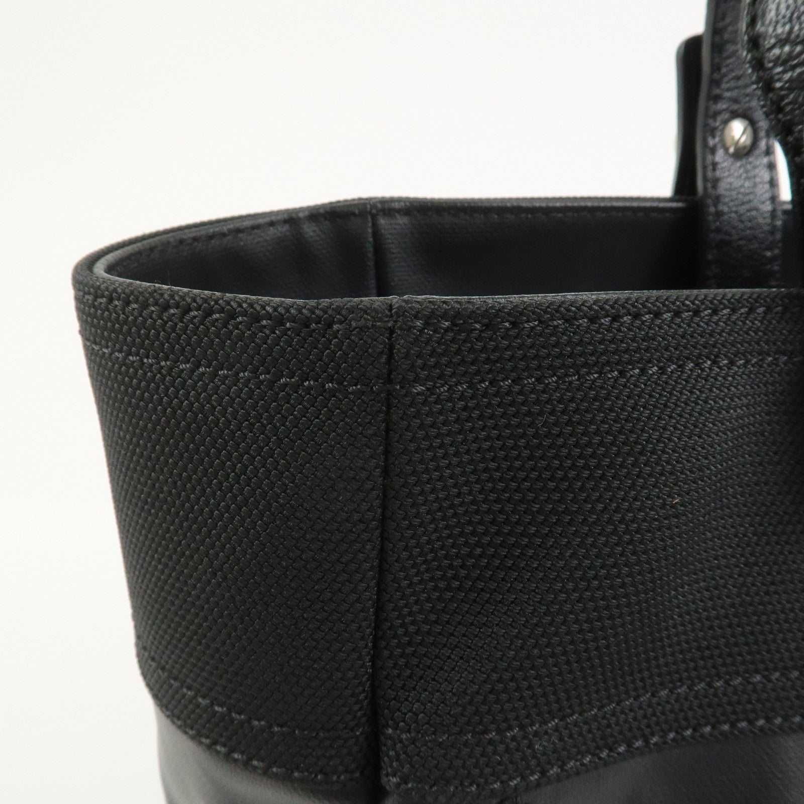 CHANEL Paris Biarritz Tote Bag Hand Bag MM Black A34209