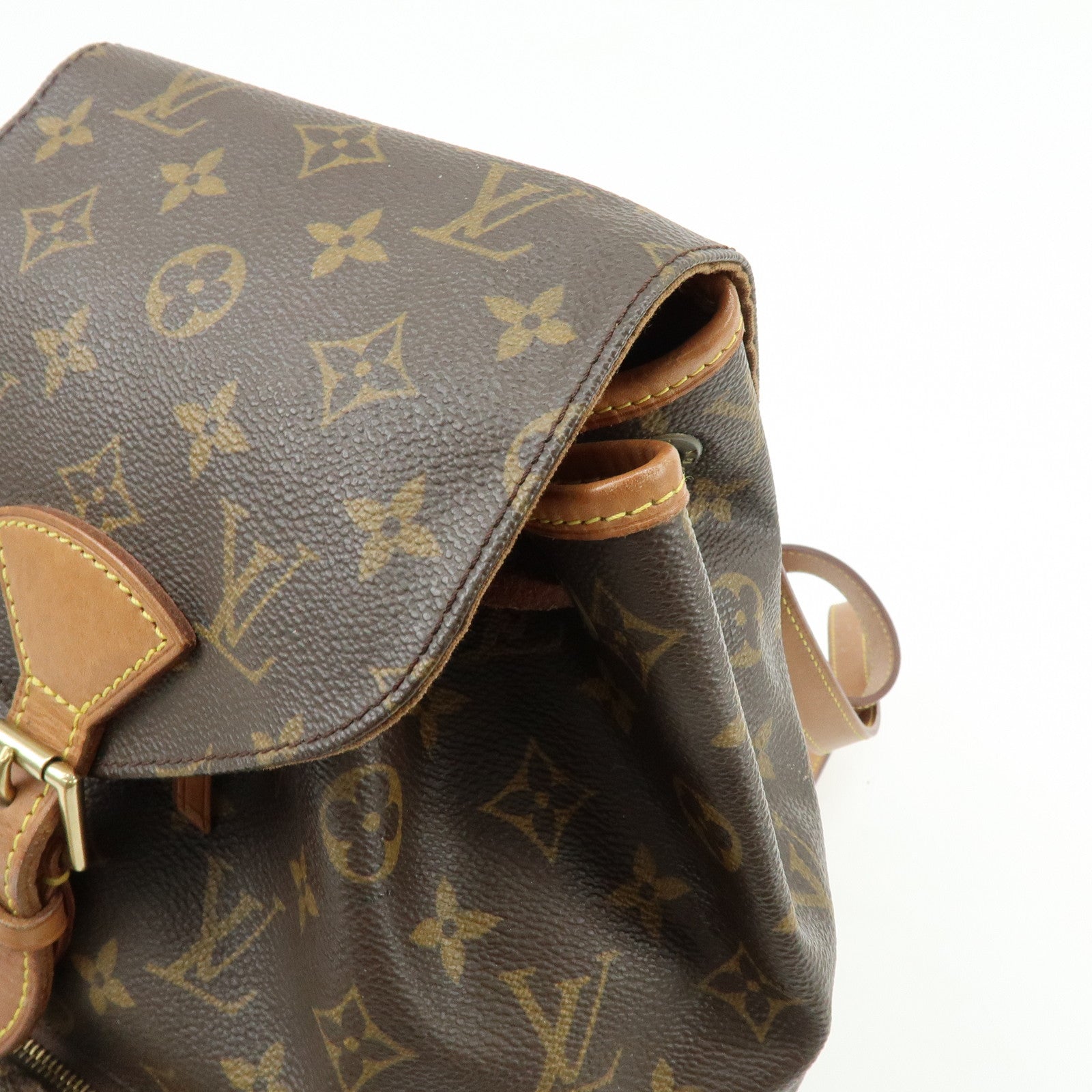 Louis Vuitton Monogram Montsouris MM Backpack Brown M51136