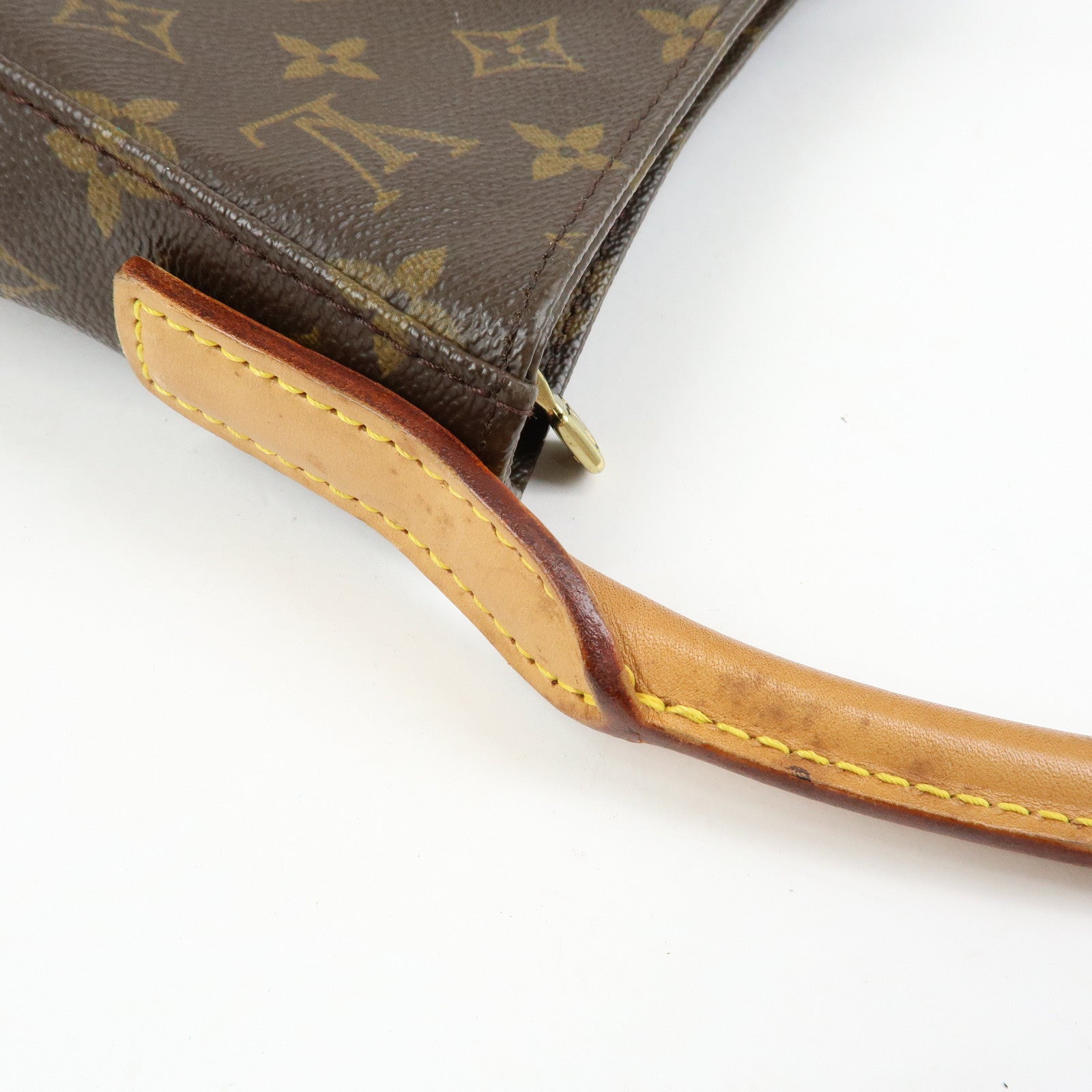 Louis Vuitton Monogram Looping GM Shoulder Bag Brown M51145