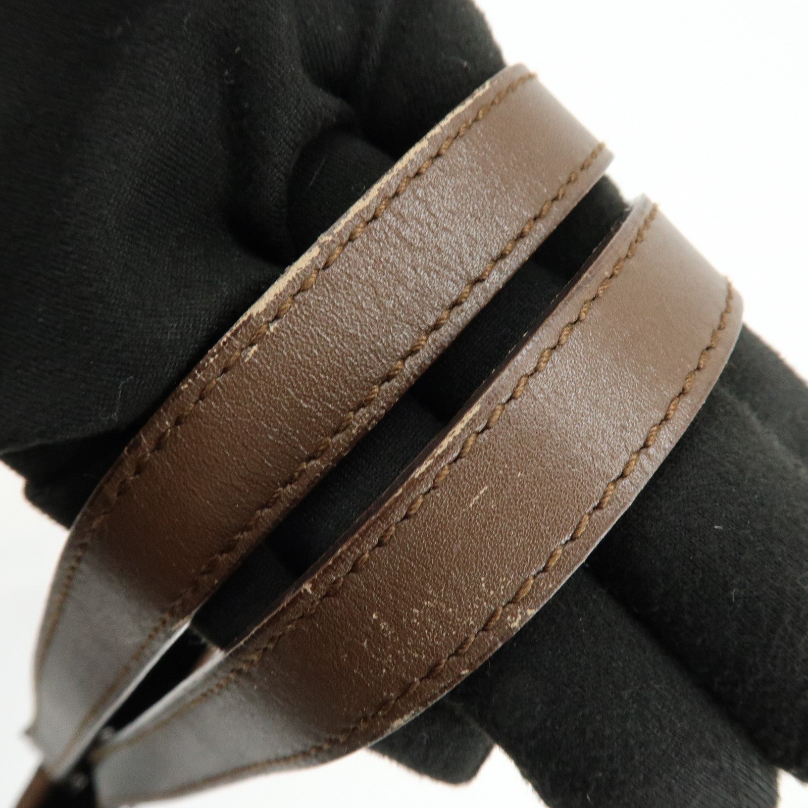 GUCCI GG Canvas Leather Tote Bag Hand Bag Purple 31244