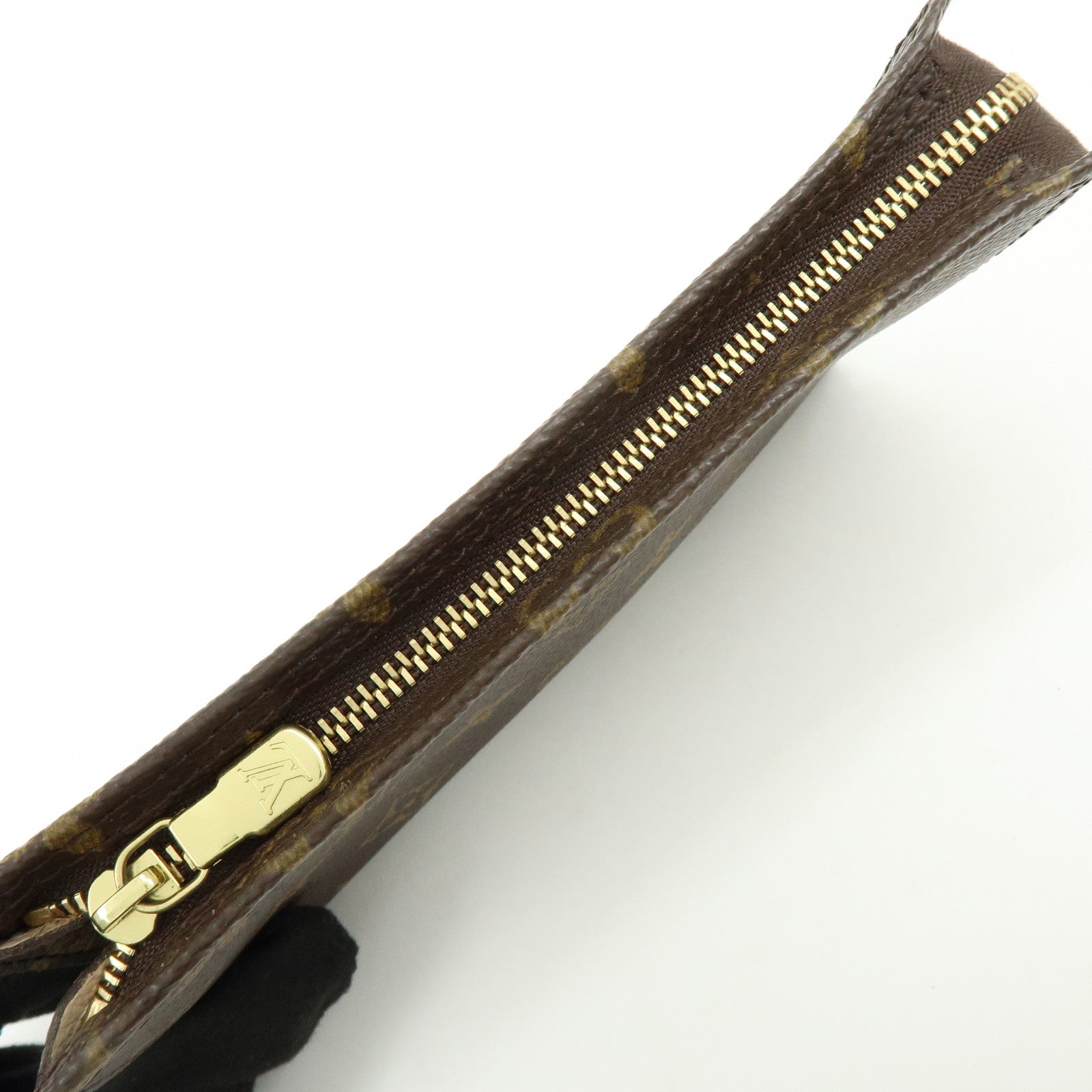 Louis Vuitton Monogram Pouch for Bucket PM Brown