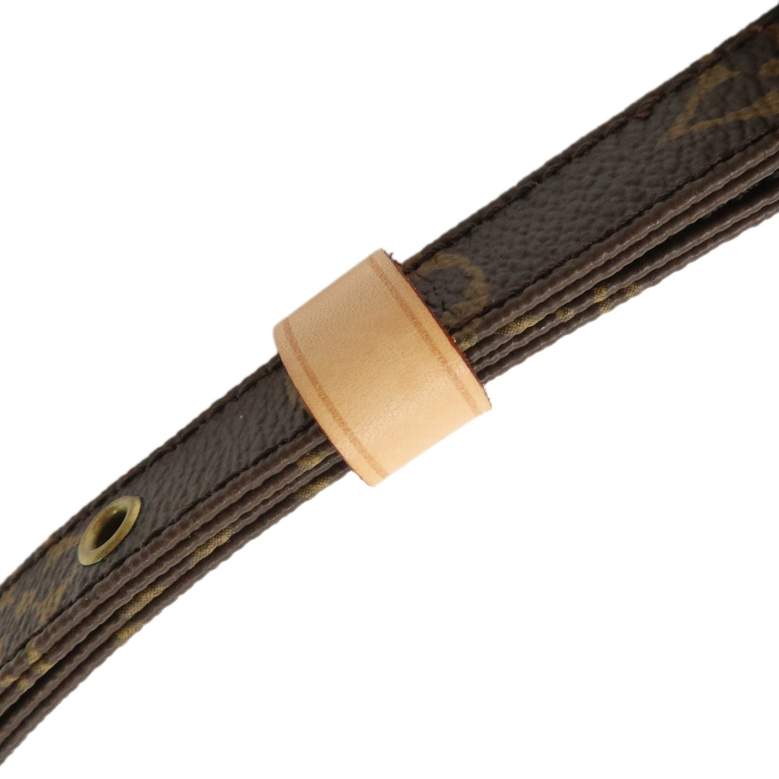 Louis Vuitton Monogram Canvas Adjustable Shoulder Strap 120cm Brown Used