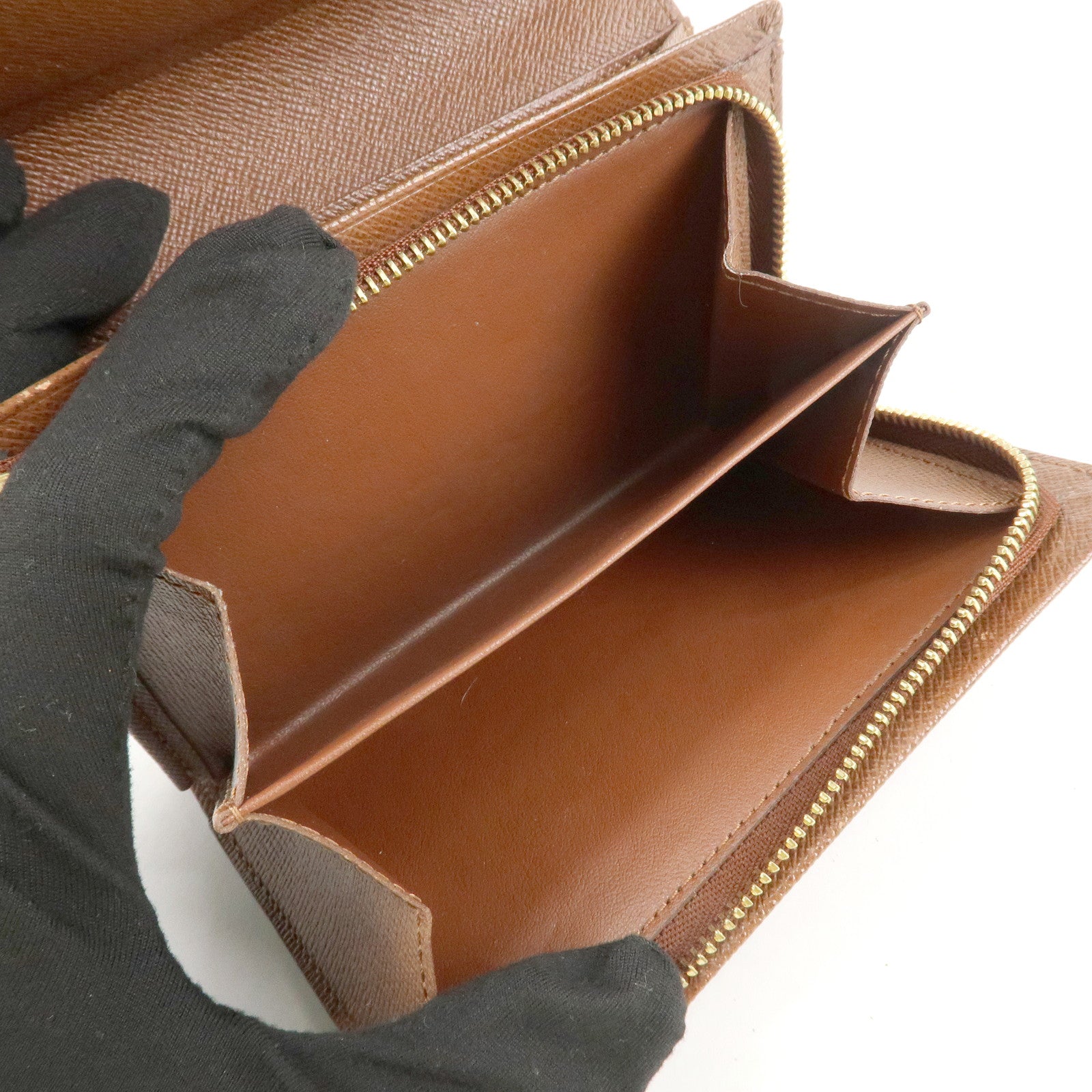 Louis Vuitton Monogram Portefeuille Tresor Wallet M61736 Used